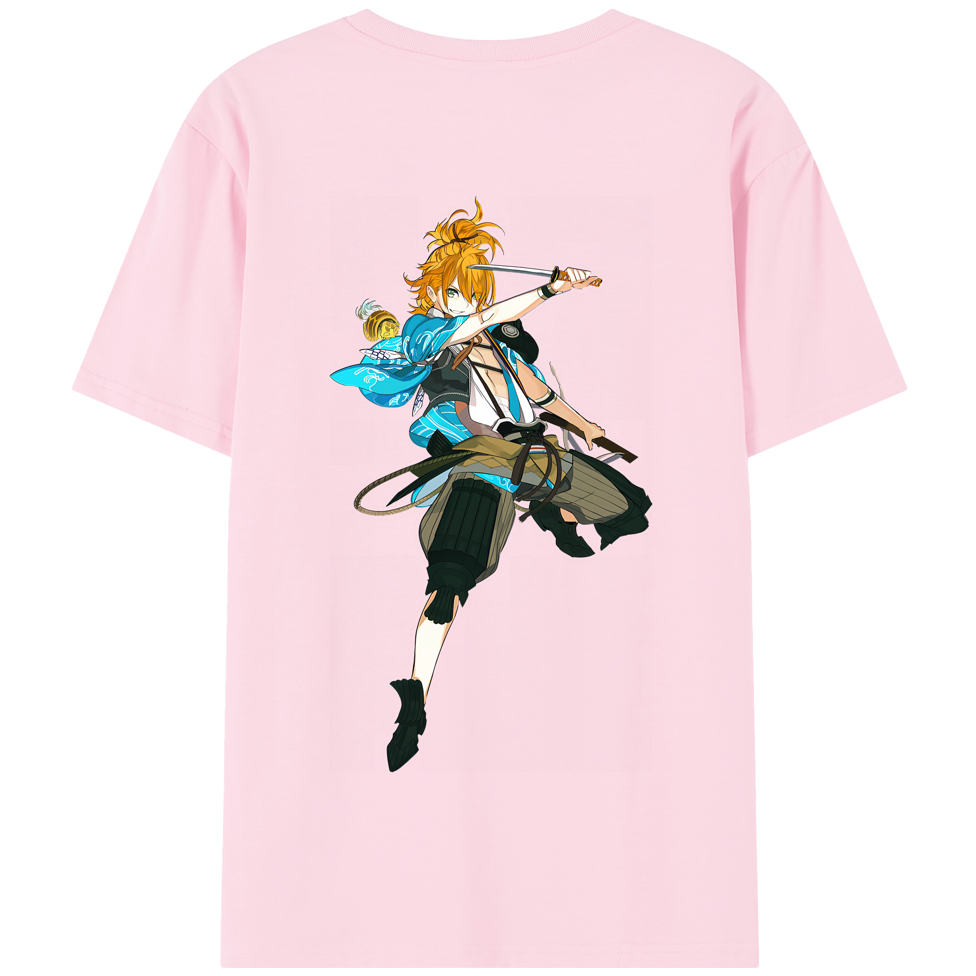 （画像用） 刀剣乱舞 Touken Ranbu 綿100％半袖Tシャツ（背面プリント）
