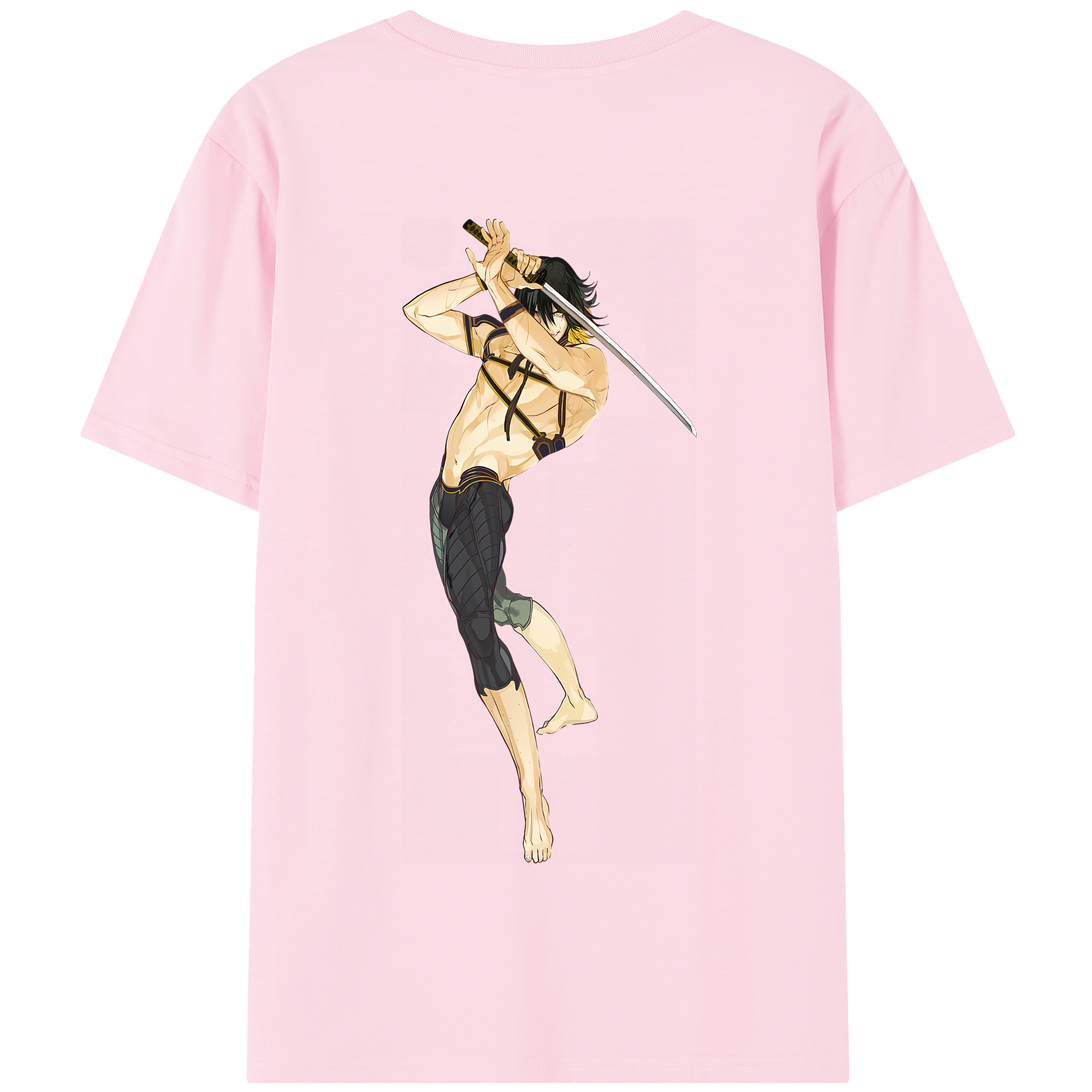 （画像用） 刀剣乱舞 Touken Ranbu 綿100％半袖Tシャツ（背面プリント）