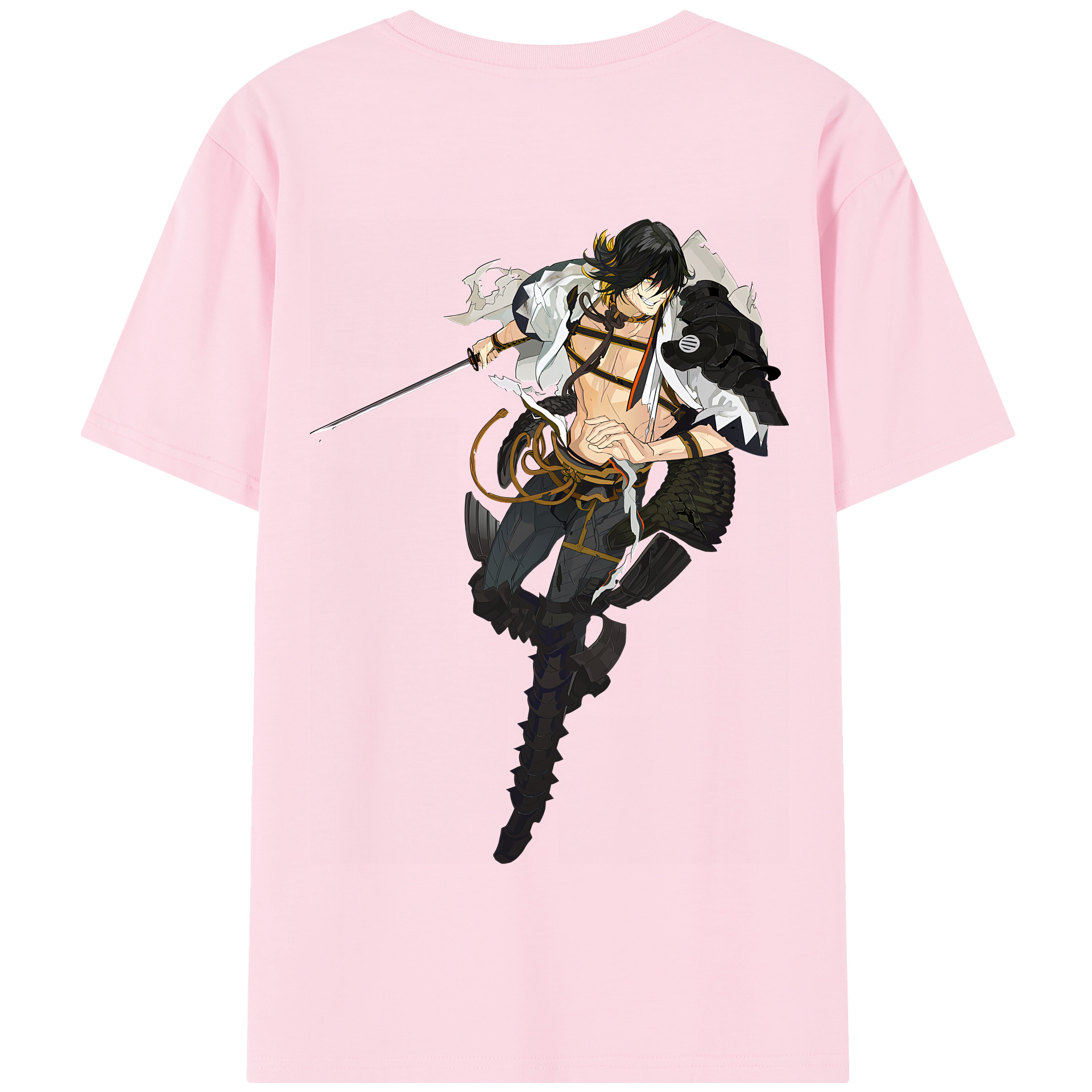 （画像用） 刀剣乱舞 Touken Ranbu 綿100％半袖Tシャツ（背面プリント）