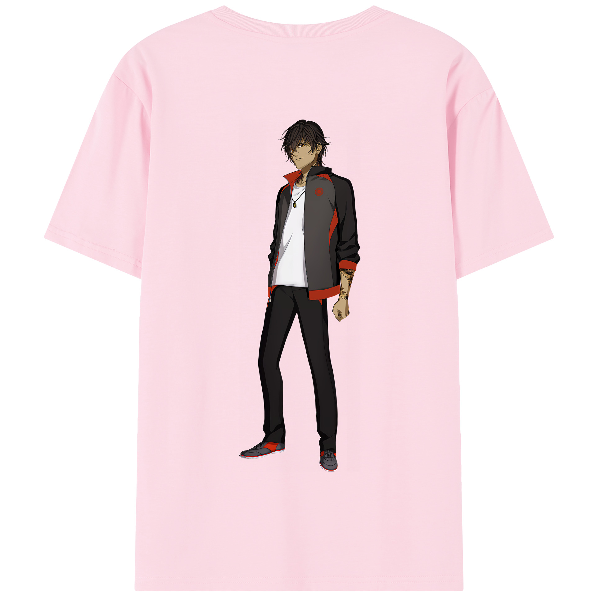 （画像用） 刀剣乱舞 Touken Ranbu 綿100％半袖Tシャツ（背面プリント）