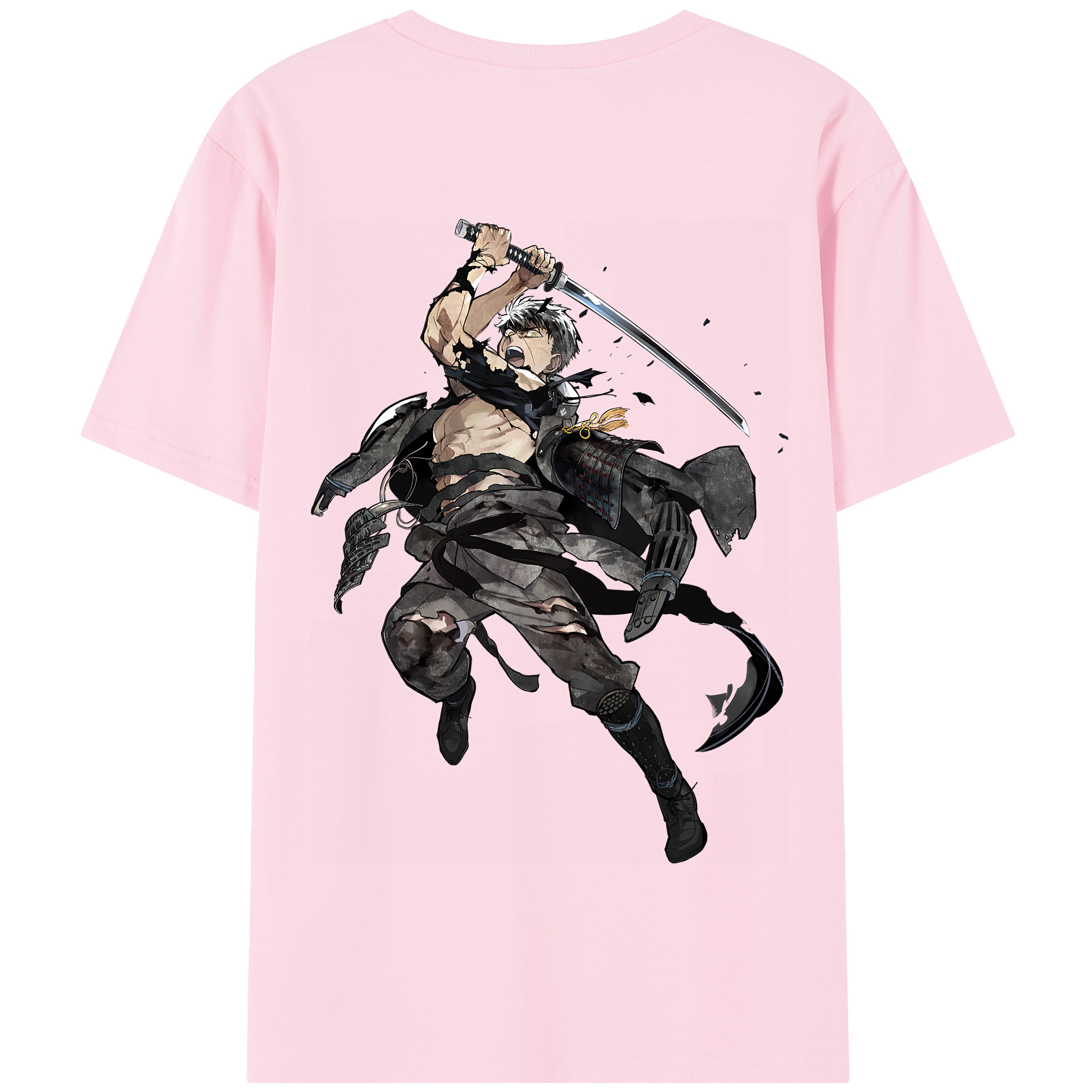 （画像用） 刀剣乱舞 Touken Ranbu 綿100％半袖Tシャツ（背面プリント）