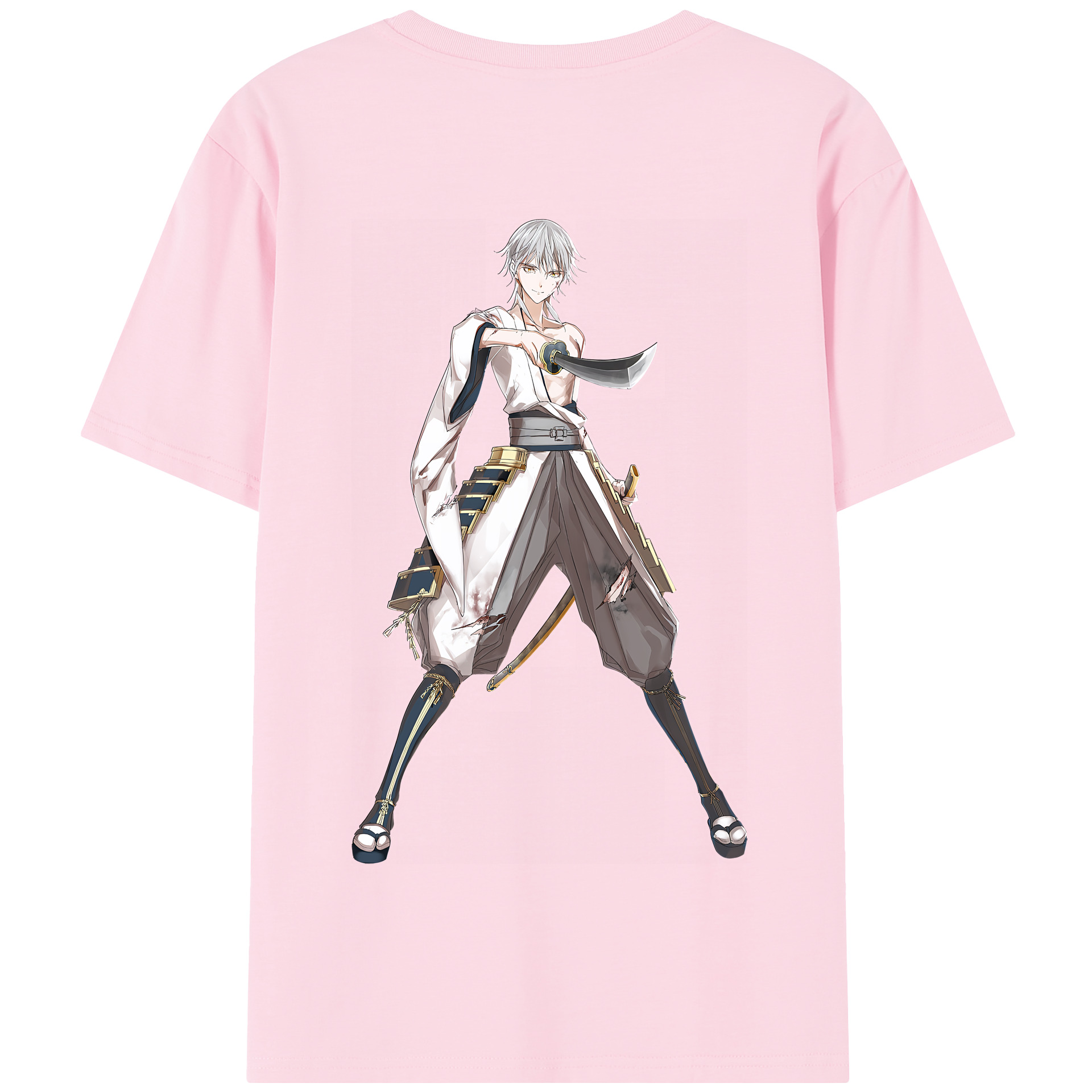 （画像用） 刀剣乱舞 Touken Ranbu 綿100％半袖Tシャツ（背面プリント）
