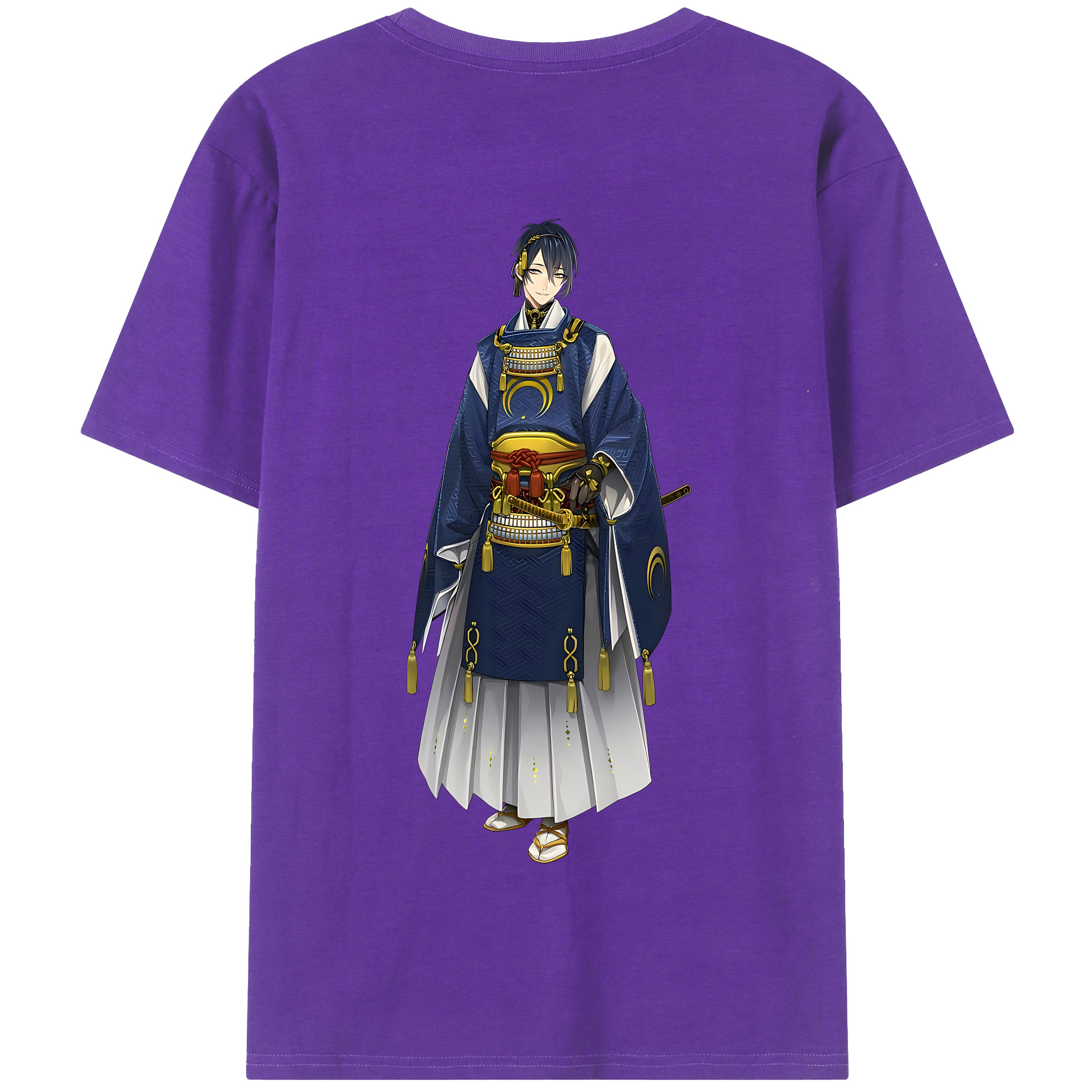 （画像用） 刀剣乱舞 Touken Ranbu 綿100％半袖Tシャツ（背面プリント）