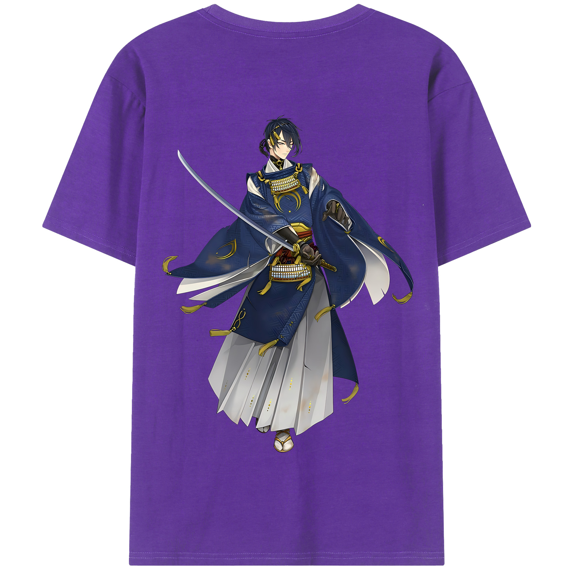 （画像用） 刀剣乱舞 Touken Ranbu 綿100％半袖Tシャツ（背面プリント）