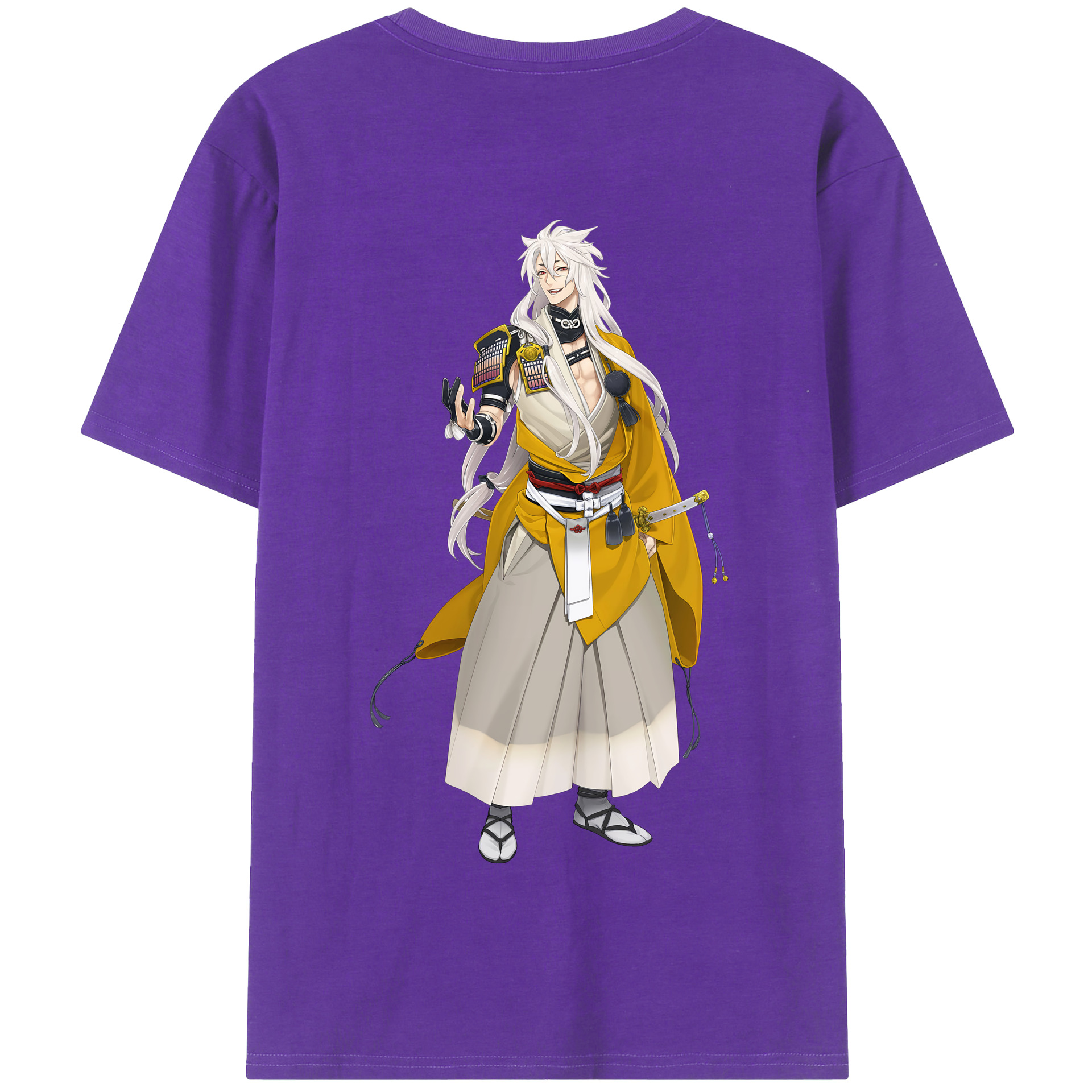 （画像用） 刀剣乱舞 Touken Ranbu 綿100％半袖Tシャツ（背面プリント）