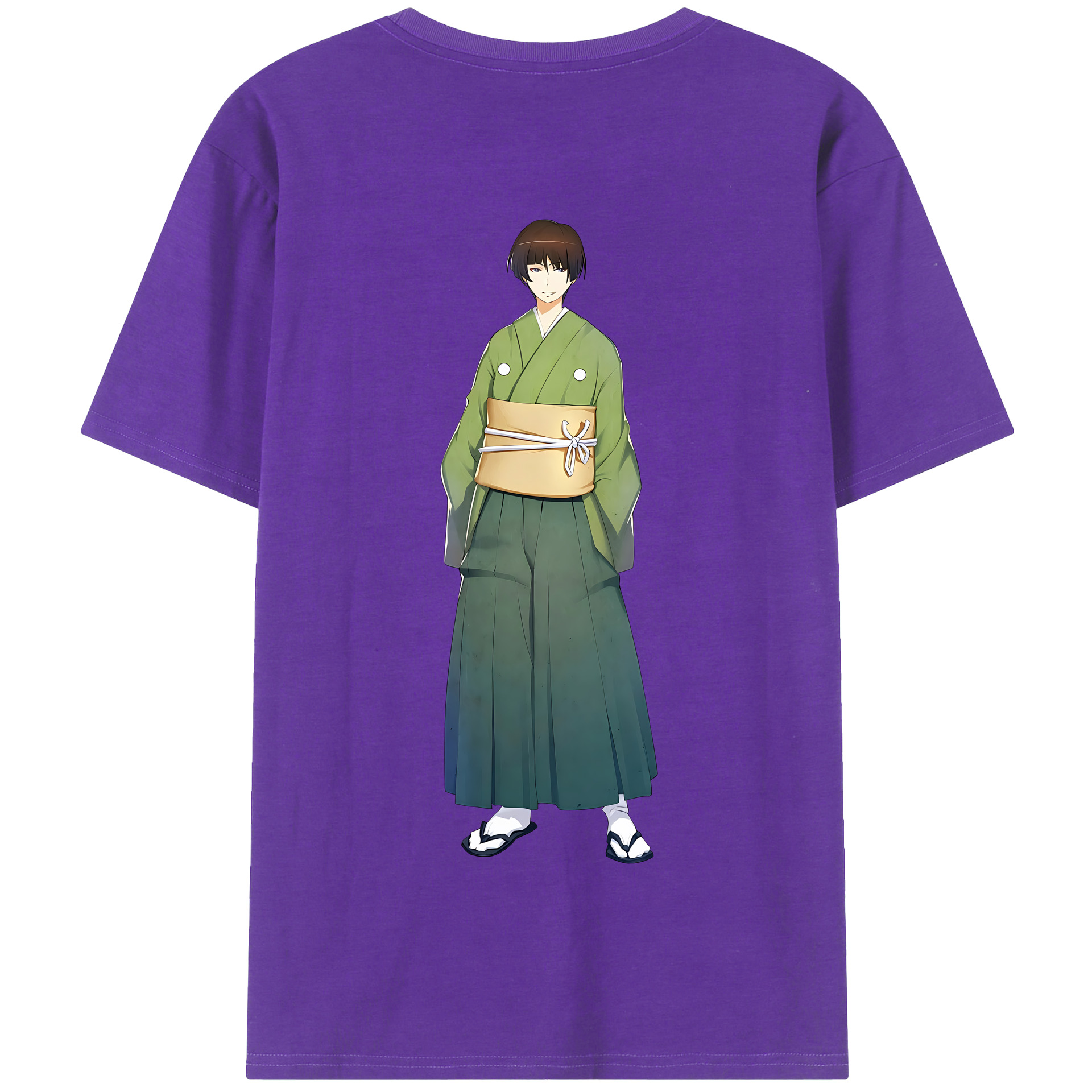 （画像用） 刀剣乱舞 Touken Ranbu 綿100％半袖Tシャツ（背面プリント）