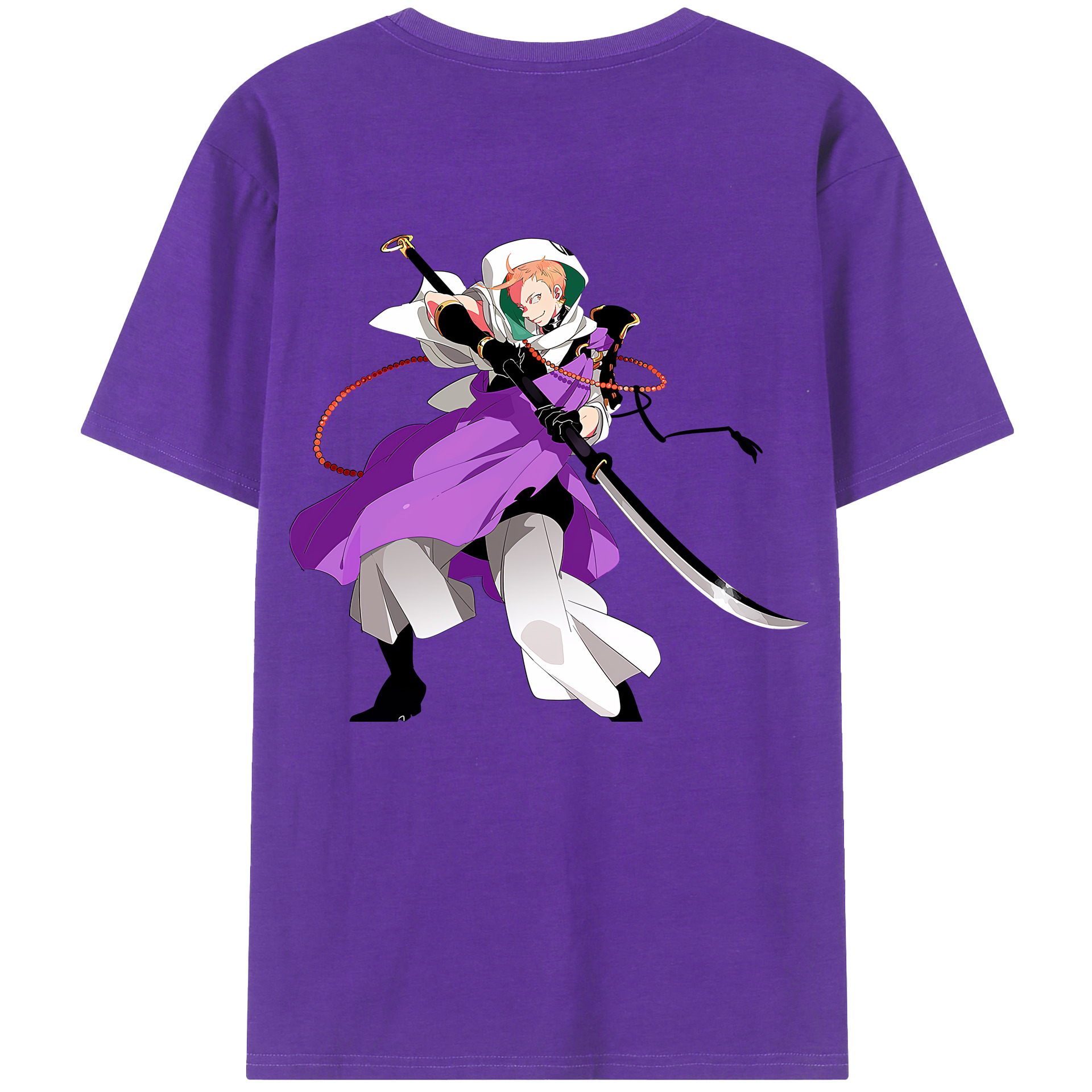 （画像用） 刀剣乱舞 Touken Ranbu 綿100％半袖Tシャツ（背面プリント）
