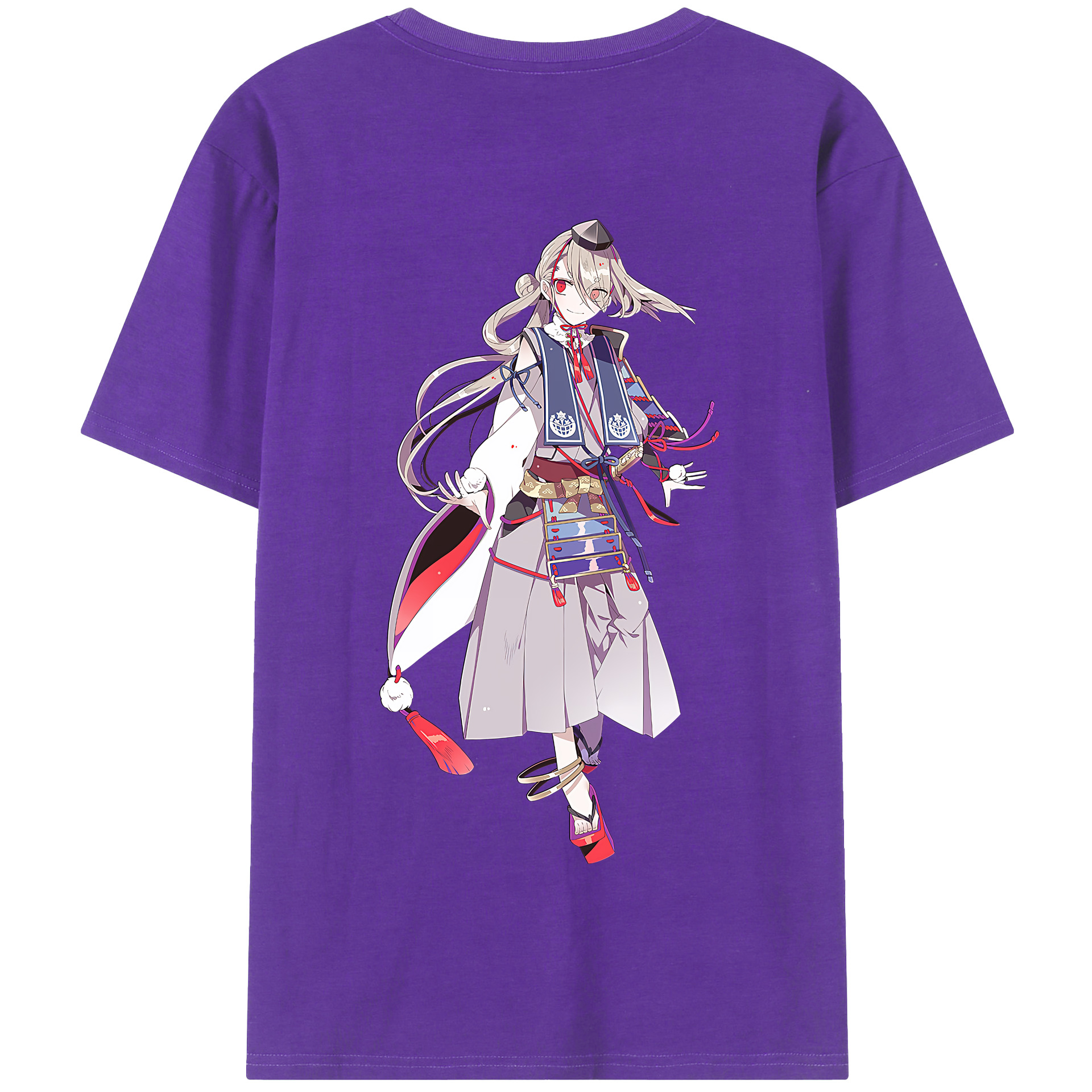 （画像用） 刀剣乱舞 Touken Ranbu 綿100％半袖Tシャツ（背面プリント）