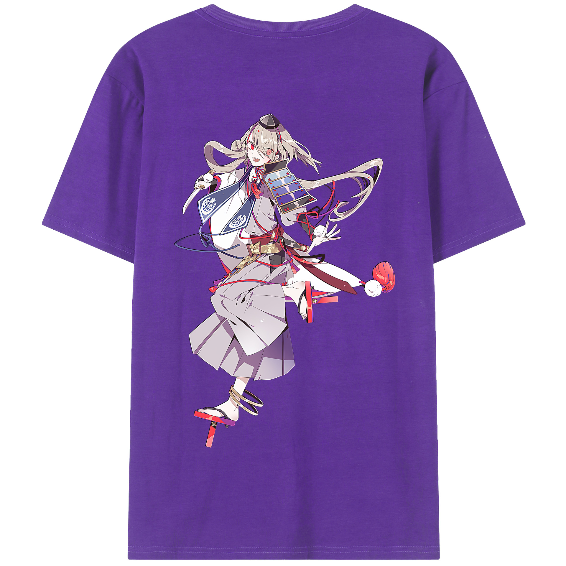 （画像用） 刀剣乱舞 Touken Ranbu 綿100％半袖Tシャツ（背面プリント）
