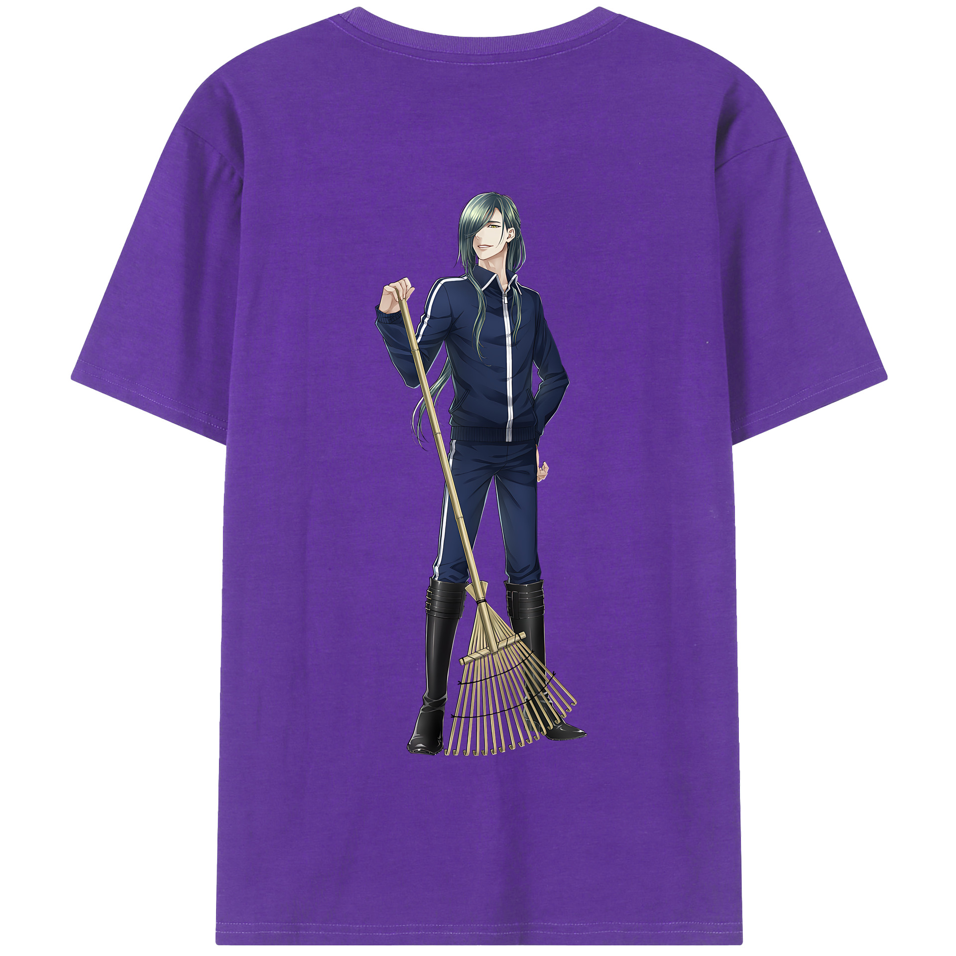 （画像用） 刀剣乱舞 Touken Ranbu 綿100％半袖Tシャツ（背面プリント）