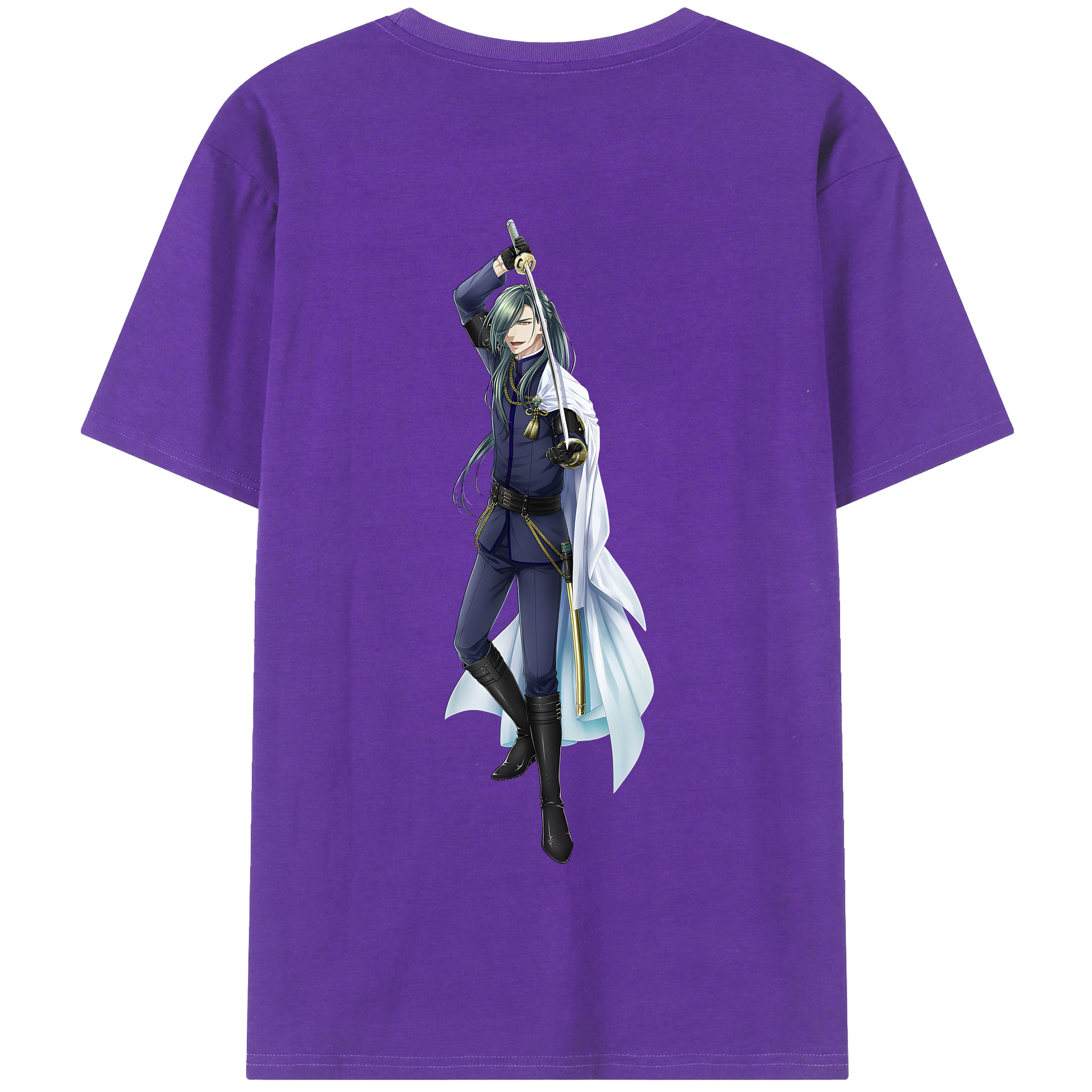 （画像用） 刀剣乱舞 Touken Ranbu 綿100％半袖Tシャツ（背面プリント）
