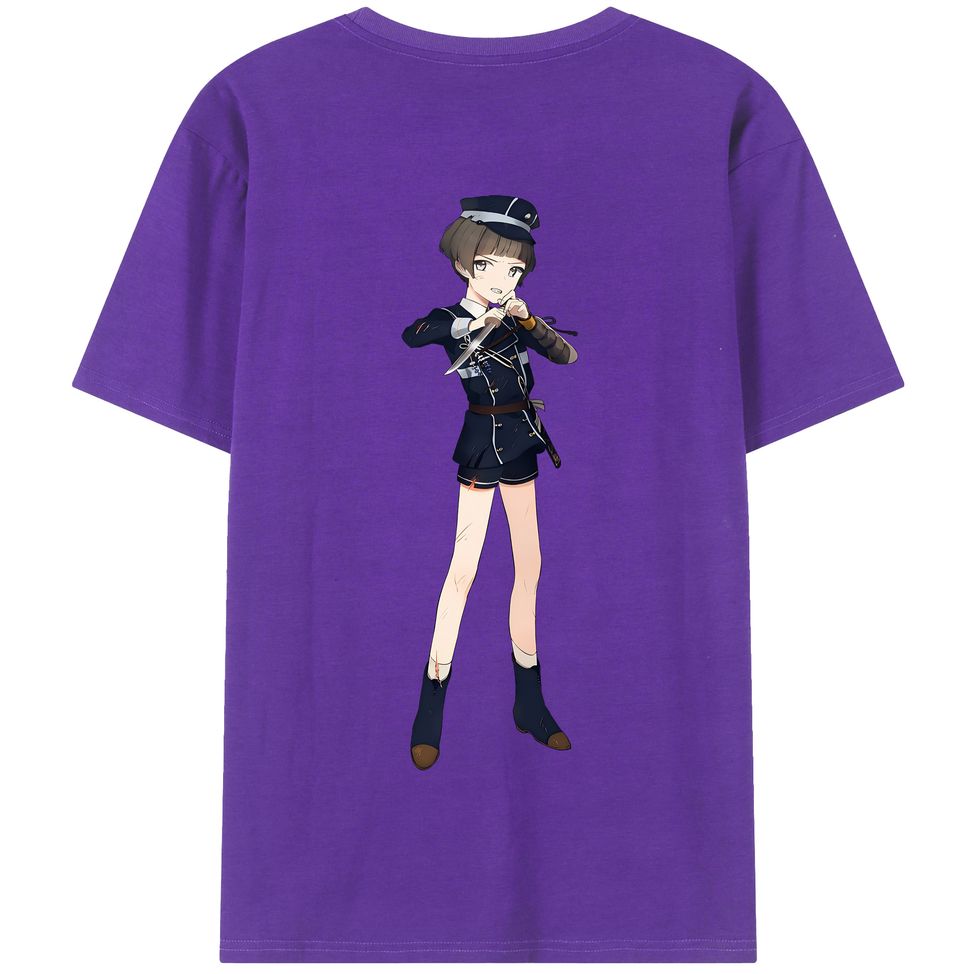 （画像用） 刀剣乱舞 Touken Ranbu 綿100％半袖Tシャツ（背面プリント）