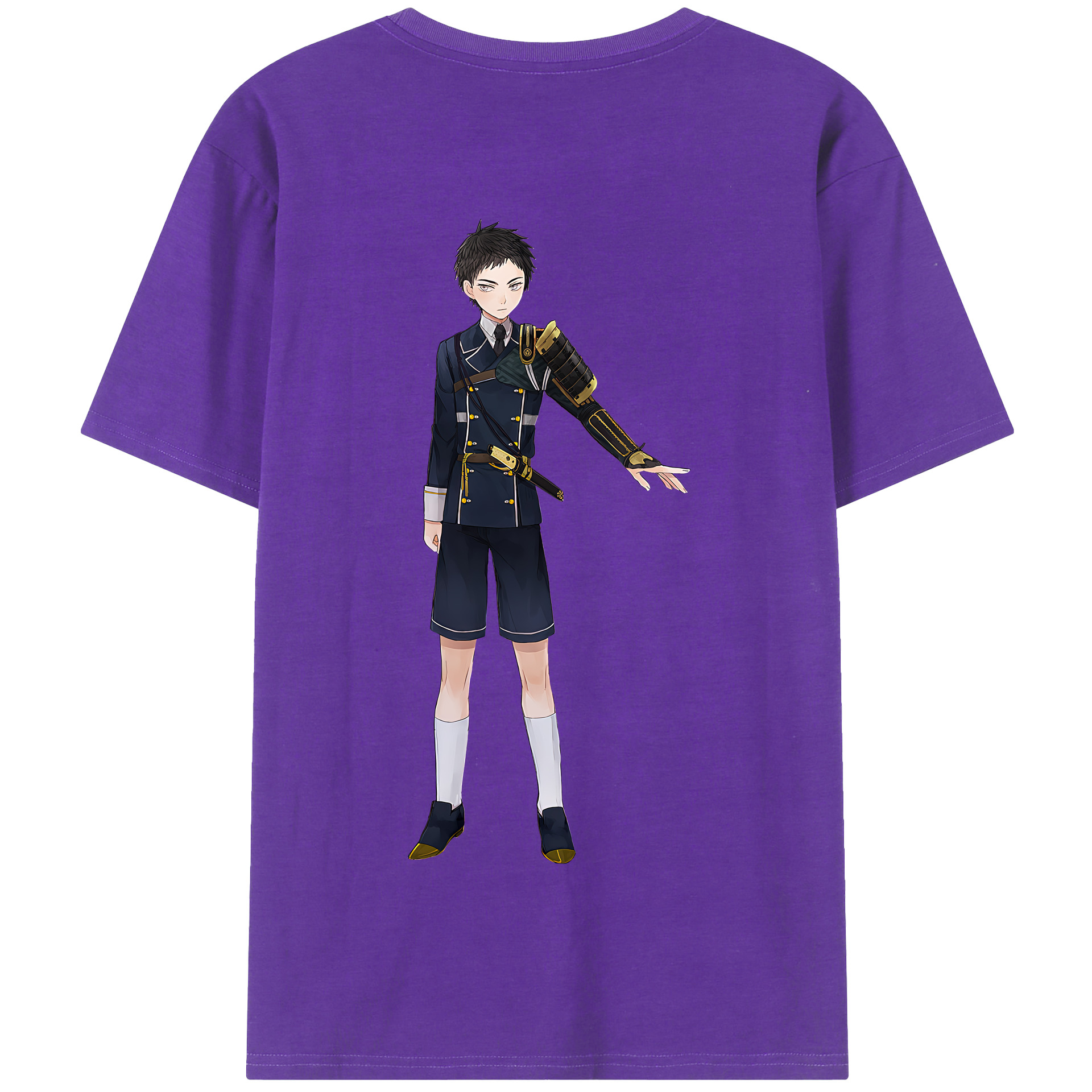 （画像用） 刀剣乱舞 Touken Ranbu 綿100％半袖Tシャツ（背面プリント）