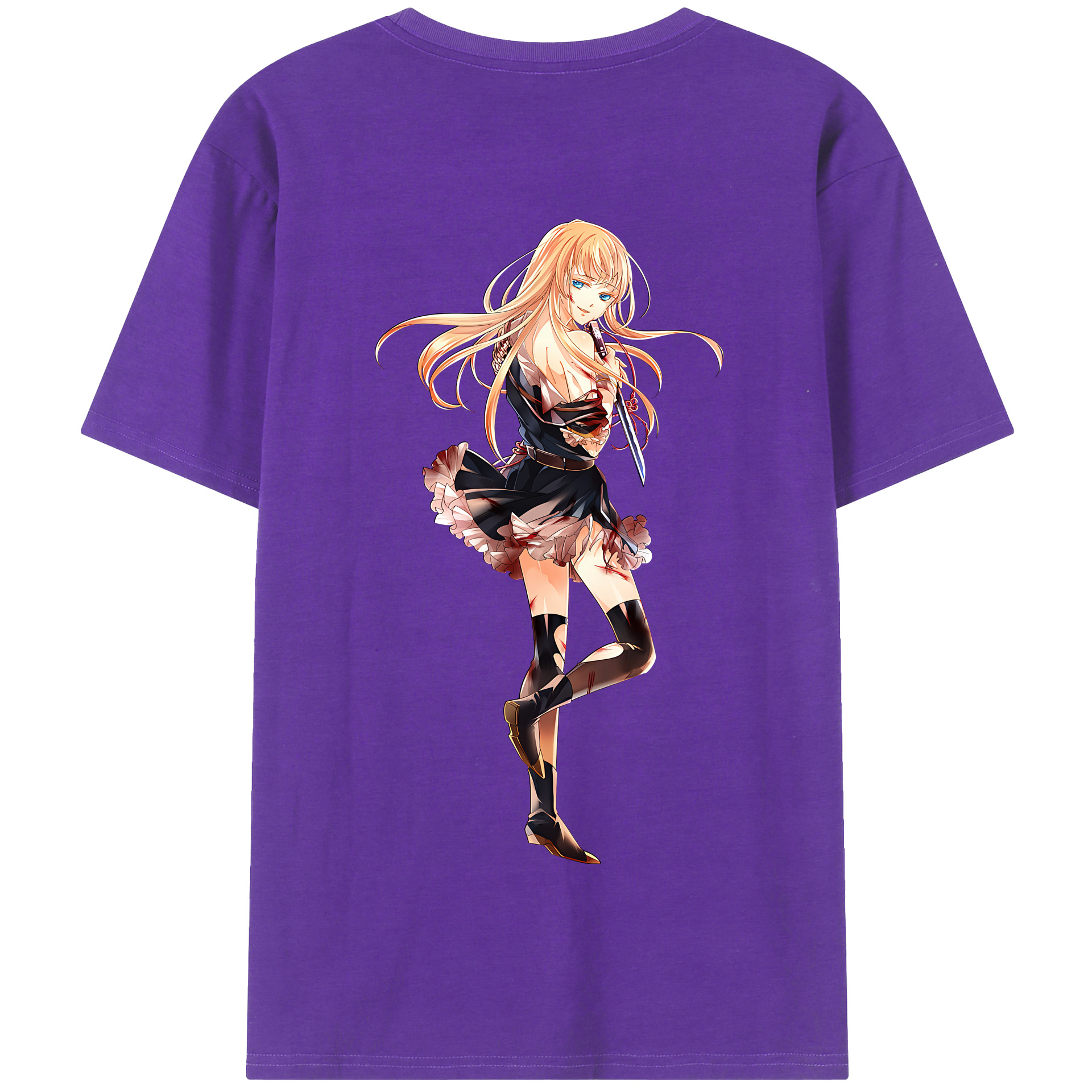 （画像用） 刀剣乱舞 Touken Ranbu 綿100％半袖Tシャツ（背面プリント）