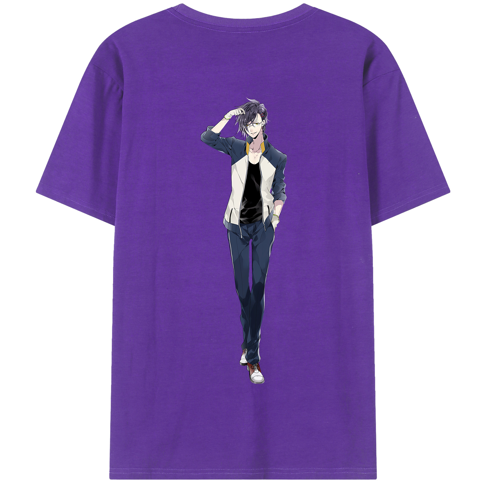 （画像用） 刀剣乱舞 Touken Ranbu 綿100％半袖Tシャツ（背面プリント）