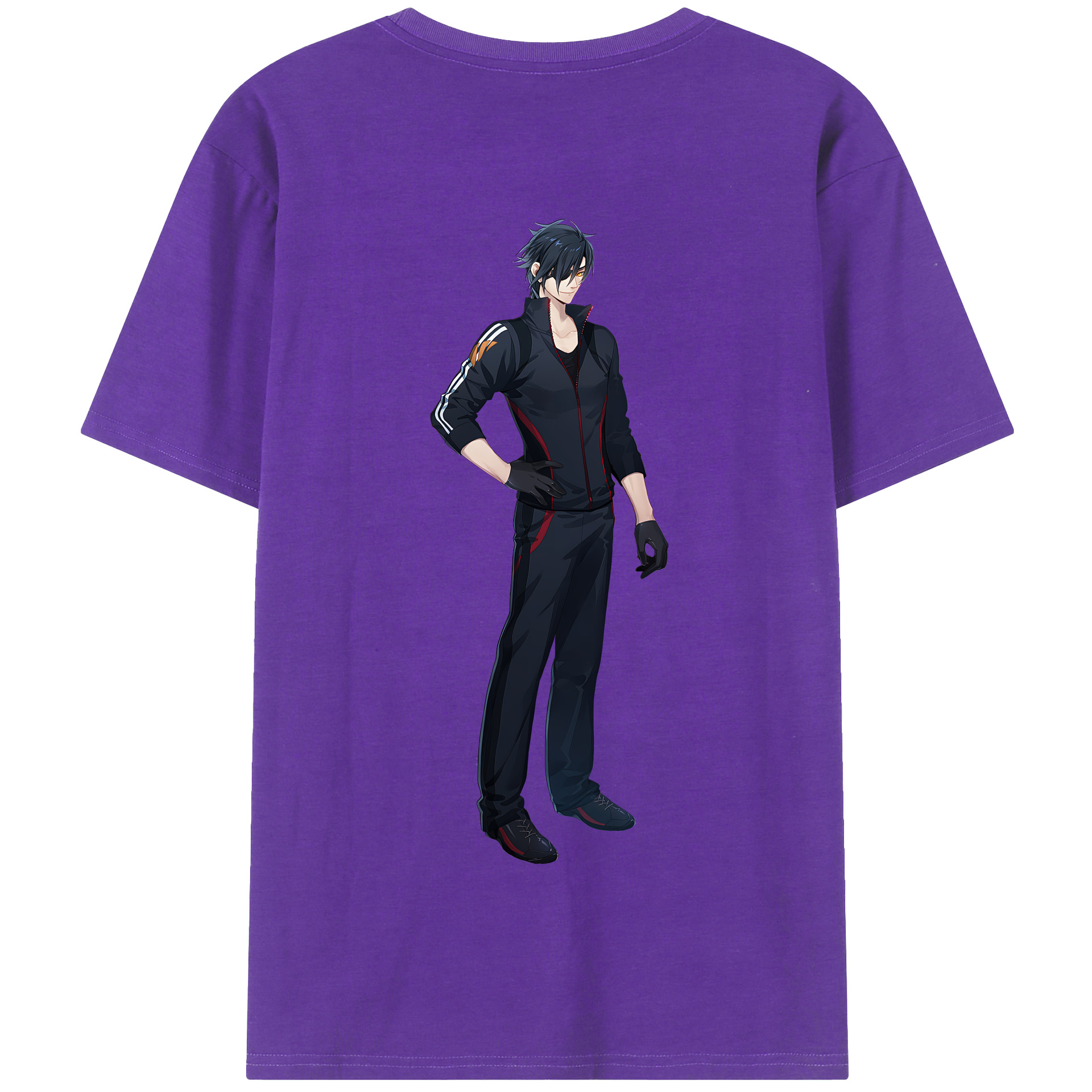 （画像用） 刀剣乱舞 Touken Ranbu 綿100％半袖Tシャツ（背面プリント）