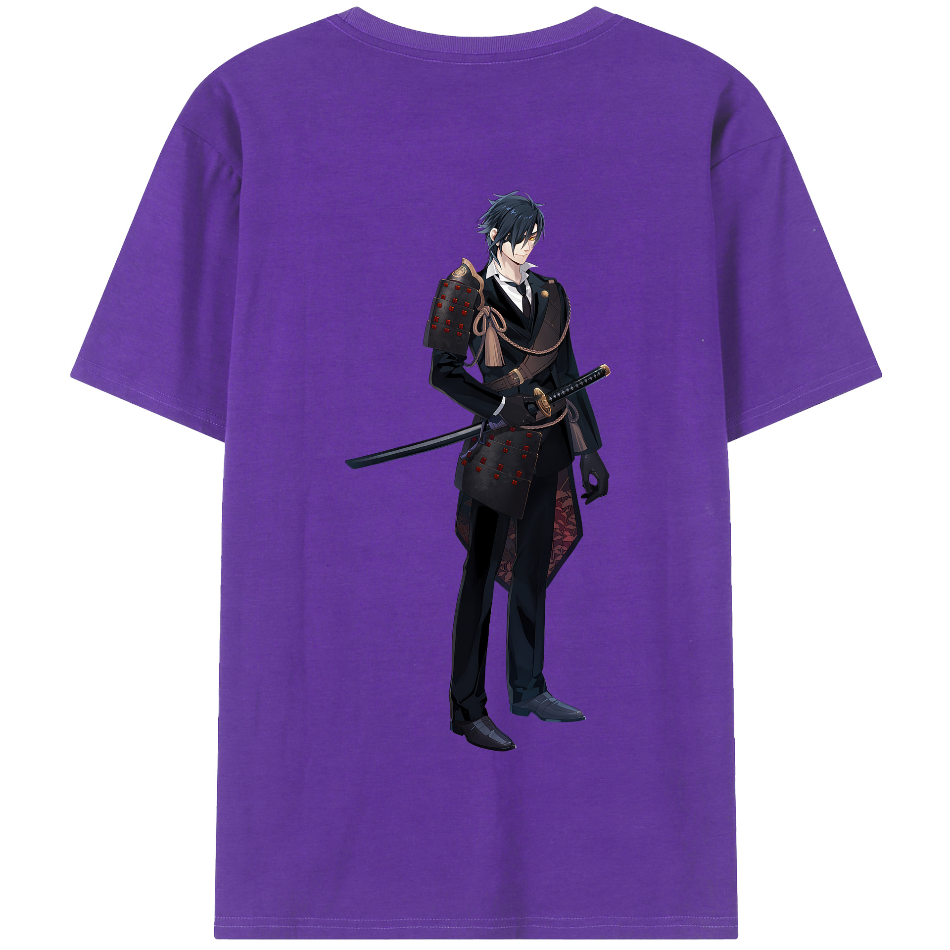 （画像用） 刀剣乱舞 Touken Ranbu 綿100％半袖Tシャツ（背面プリント）