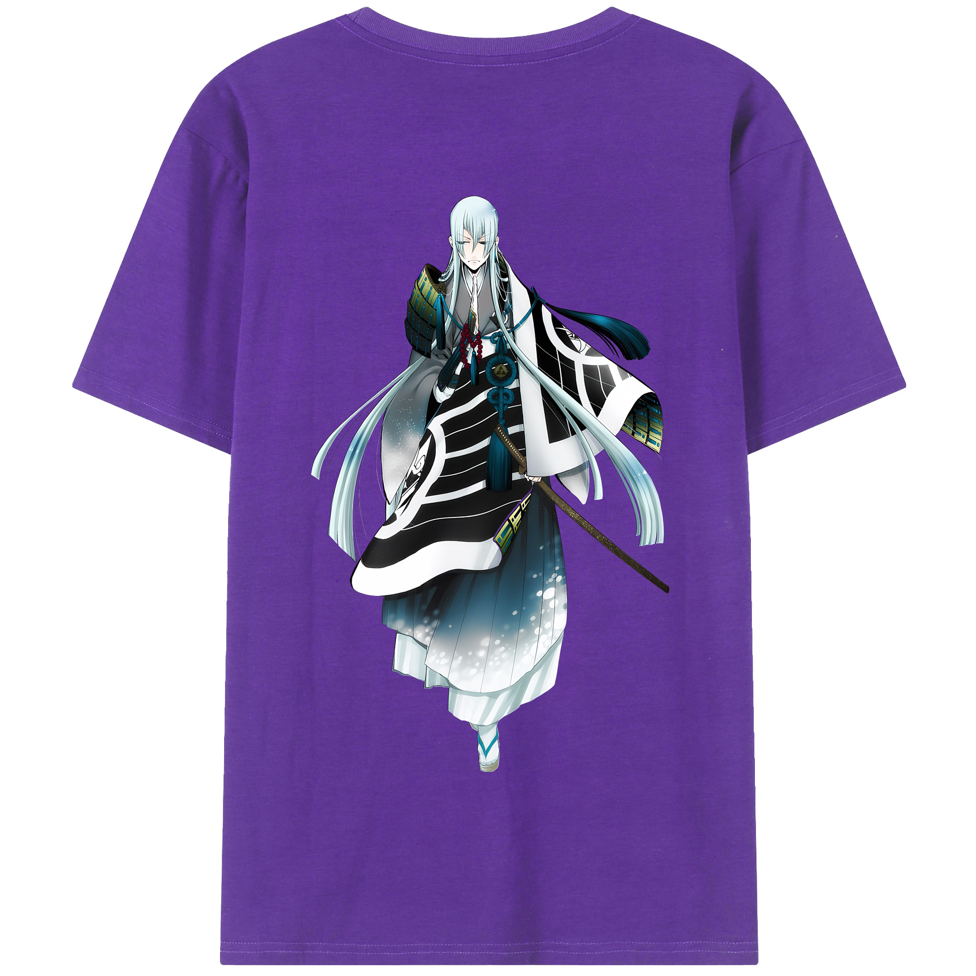 （画像用） 刀剣乱舞 Touken Ranbu 綿100％半袖Tシャツ（背面プリント）