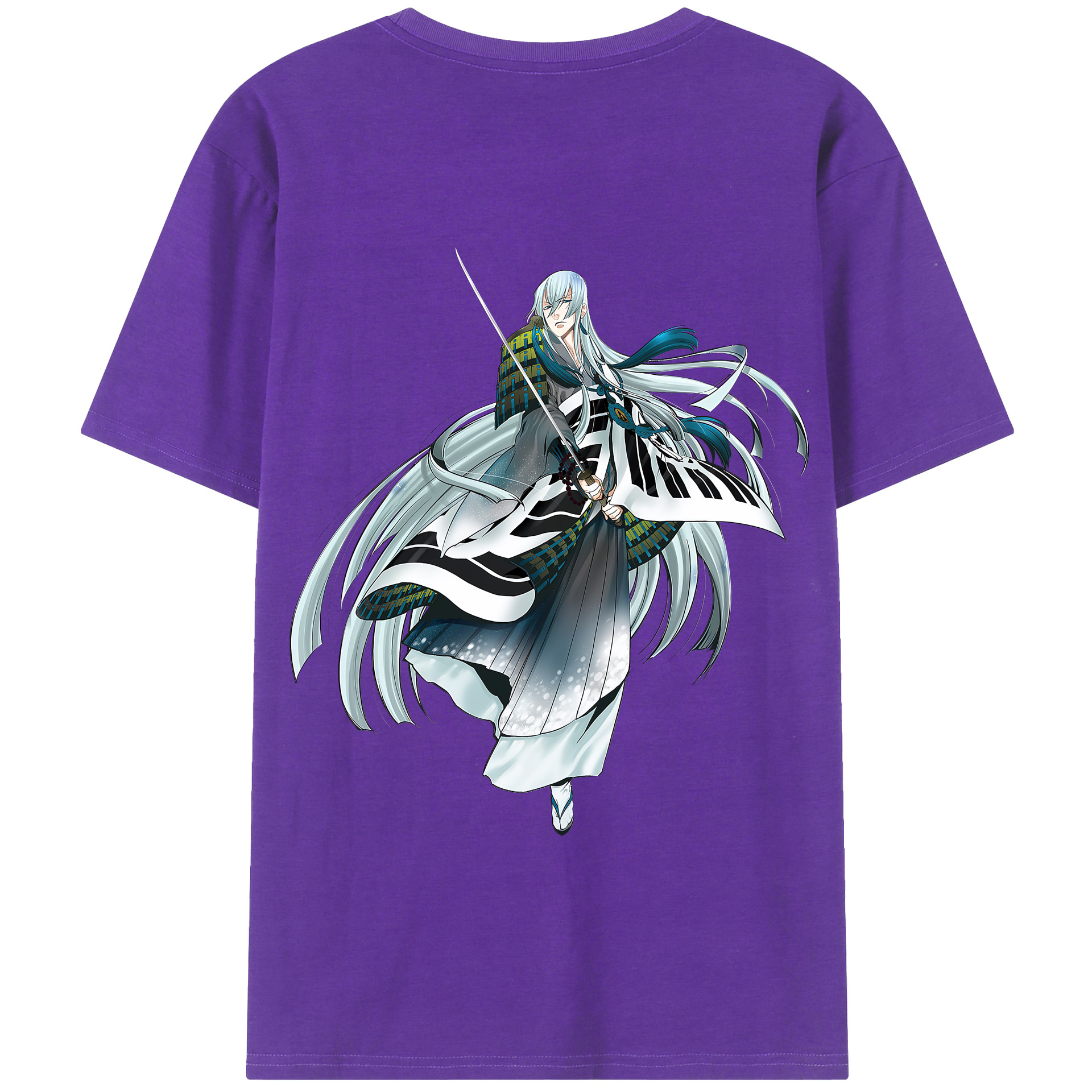 （画像用） 刀剣乱舞 Touken Ranbu 綿100％半袖Tシャツ（背面プリント）