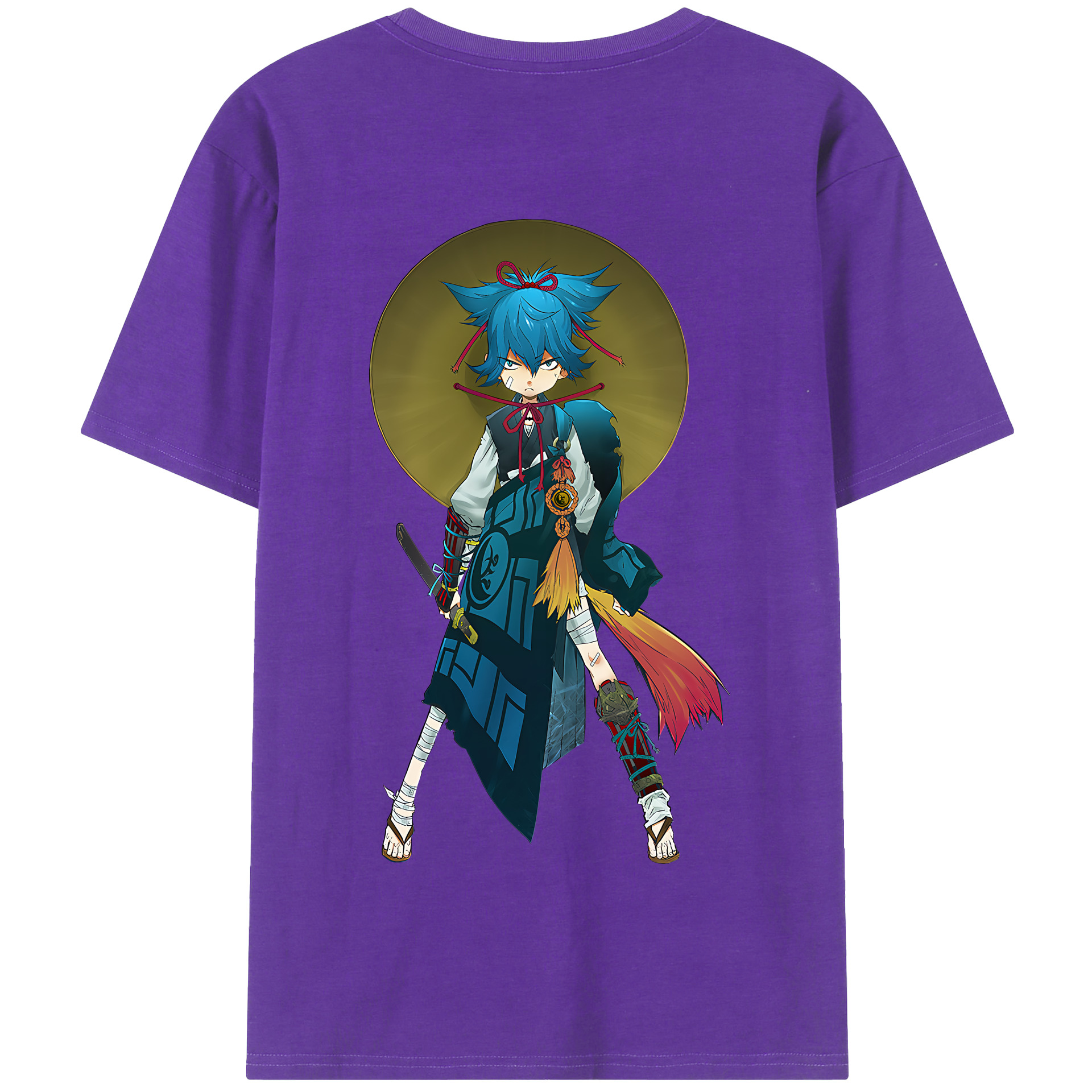 （画像用） 刀剣乱舞 Touken Ranbu 綿100％半袖Tシャツ（背面プリント）