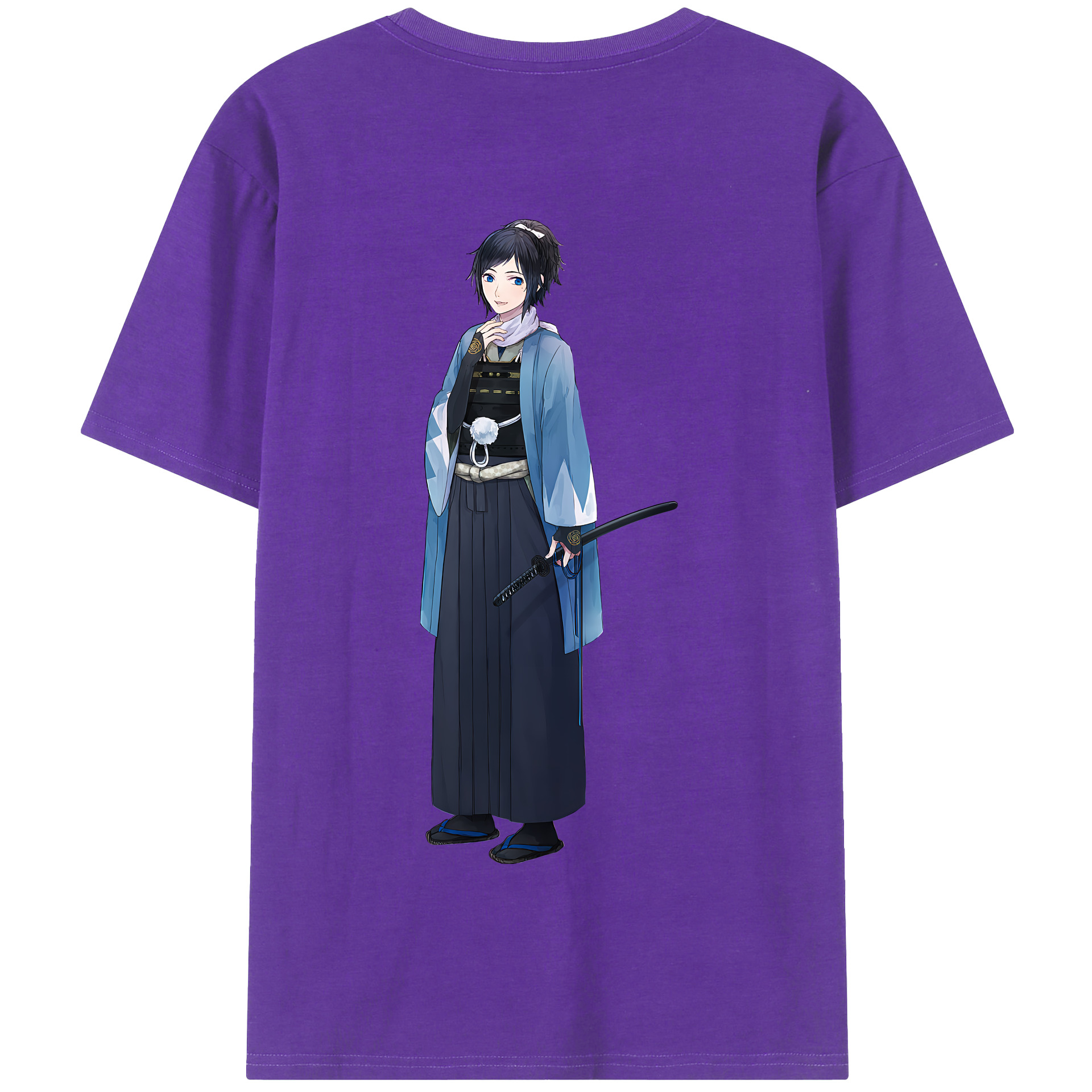 （画像用） 刀剣乱舞 Touken Ranbu 綿100％半袖Tシャツ（背面プリント）