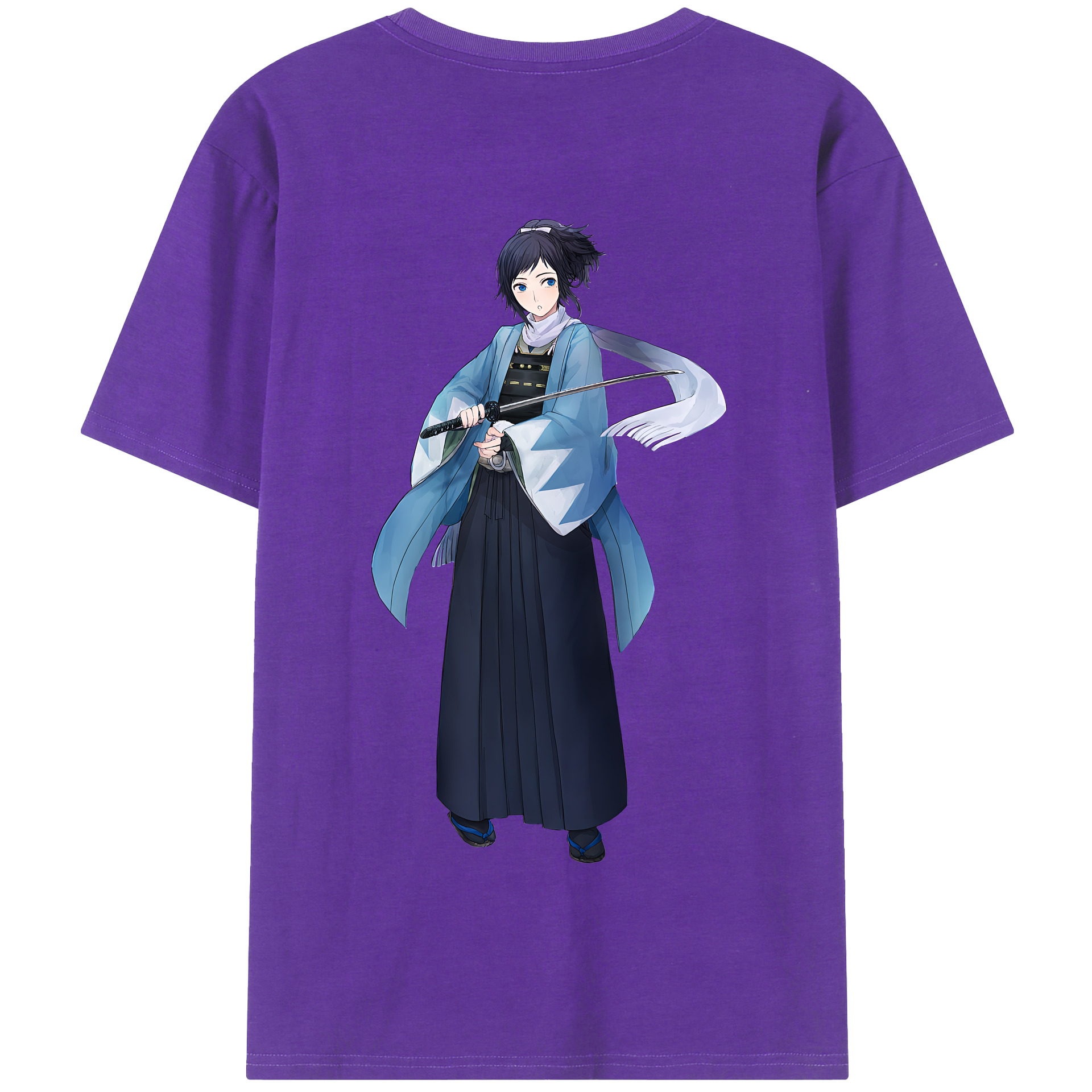 （画像用） 刀剣乱舞 Touken Ranbu 綿100％半袖Tシャツ（背面プリント）
