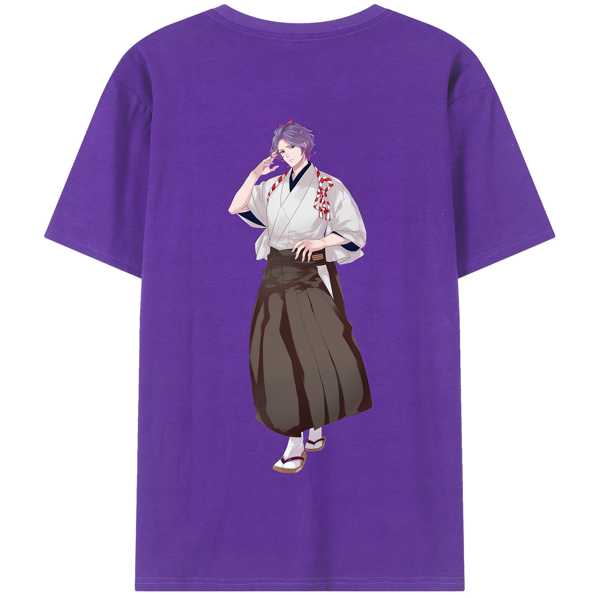（画像用） 刀剣乱舞 Touken Ranbu 綿100％半袖Tシャツ（背面プリント）
