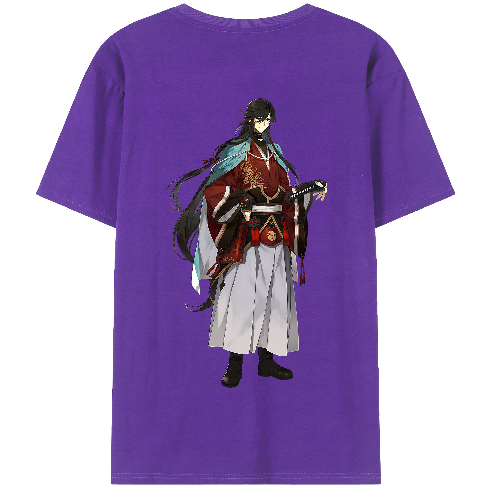 （画像用） 刀剣乱舞 Touken Ranbu 綿100％半袖Tシャツ（背面プリント）