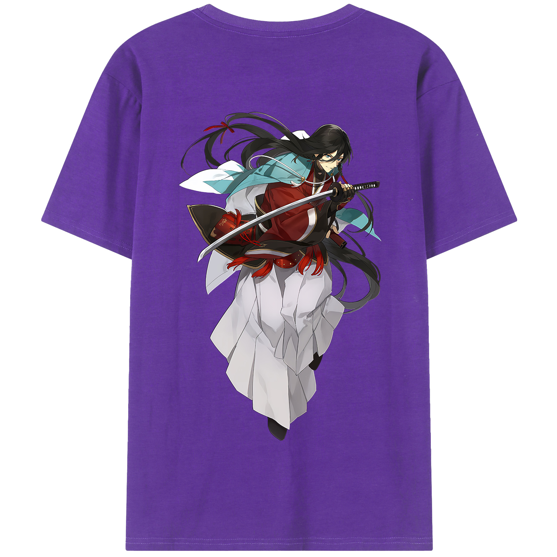 （画像用） 刀剣乱舞 Touken Ranbu 綿100％半袖Tシャツ（背面プリント）