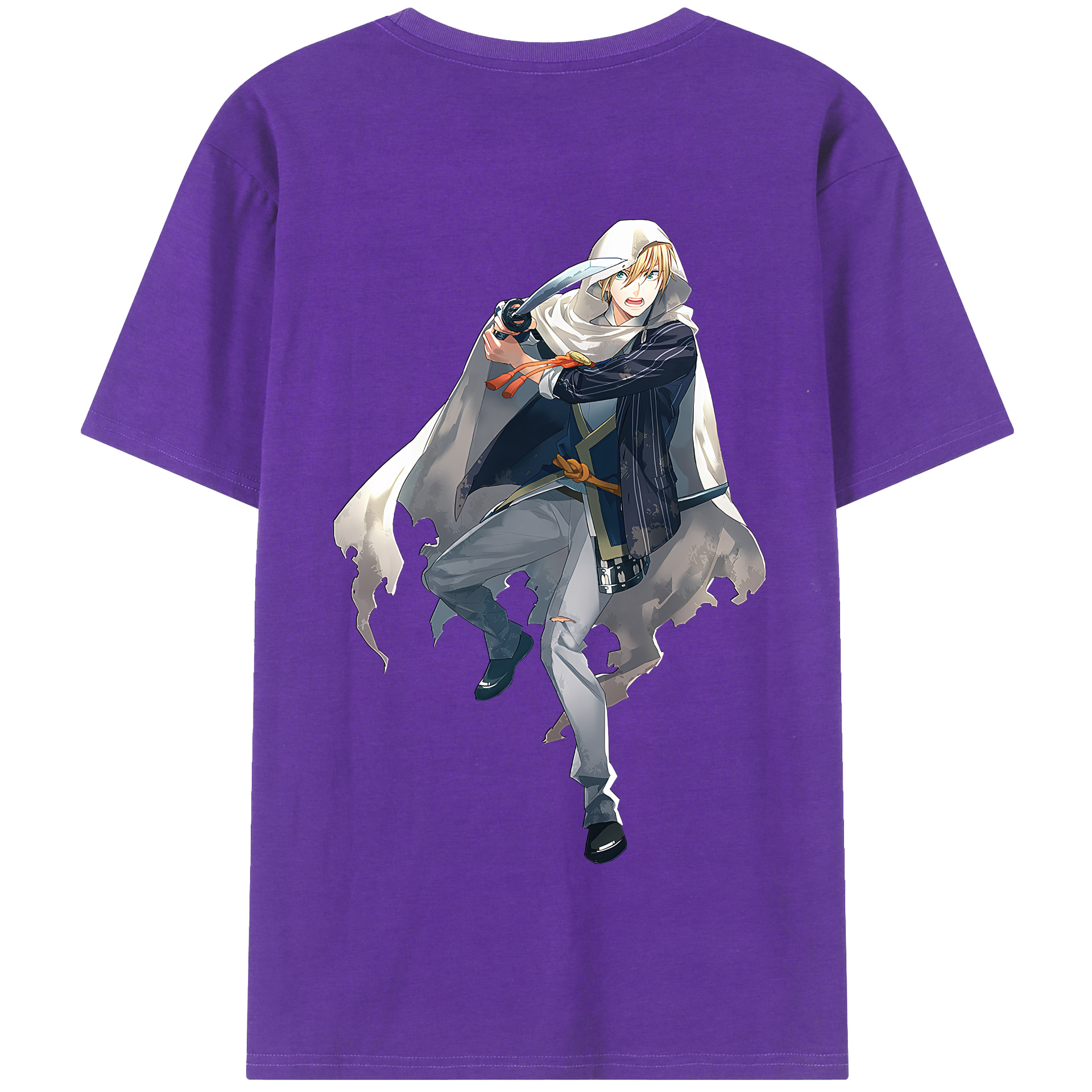 （画像用） 刀剣乱舞 Touken Ranbu 綿100％半袖Tシャツ（背面プリント）