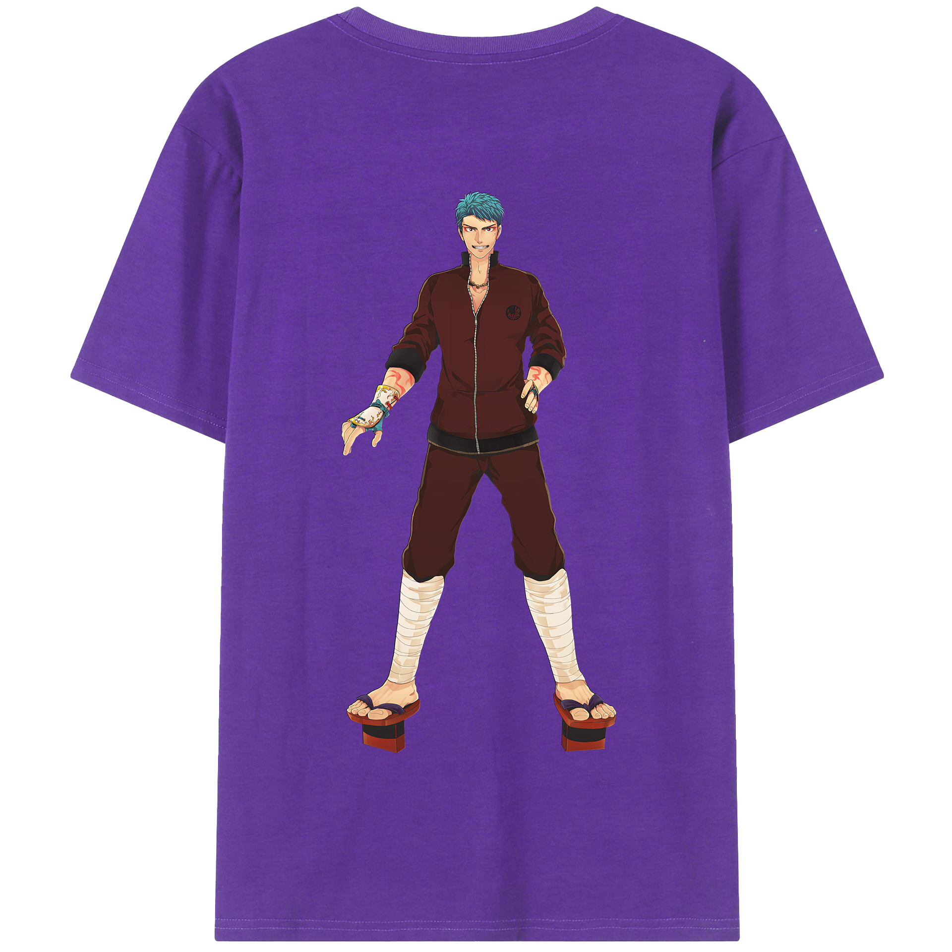 （画像用） 刀剣乱舞 Touken Ranbu 綿100％半袖Tシャツ（背面プリント）
