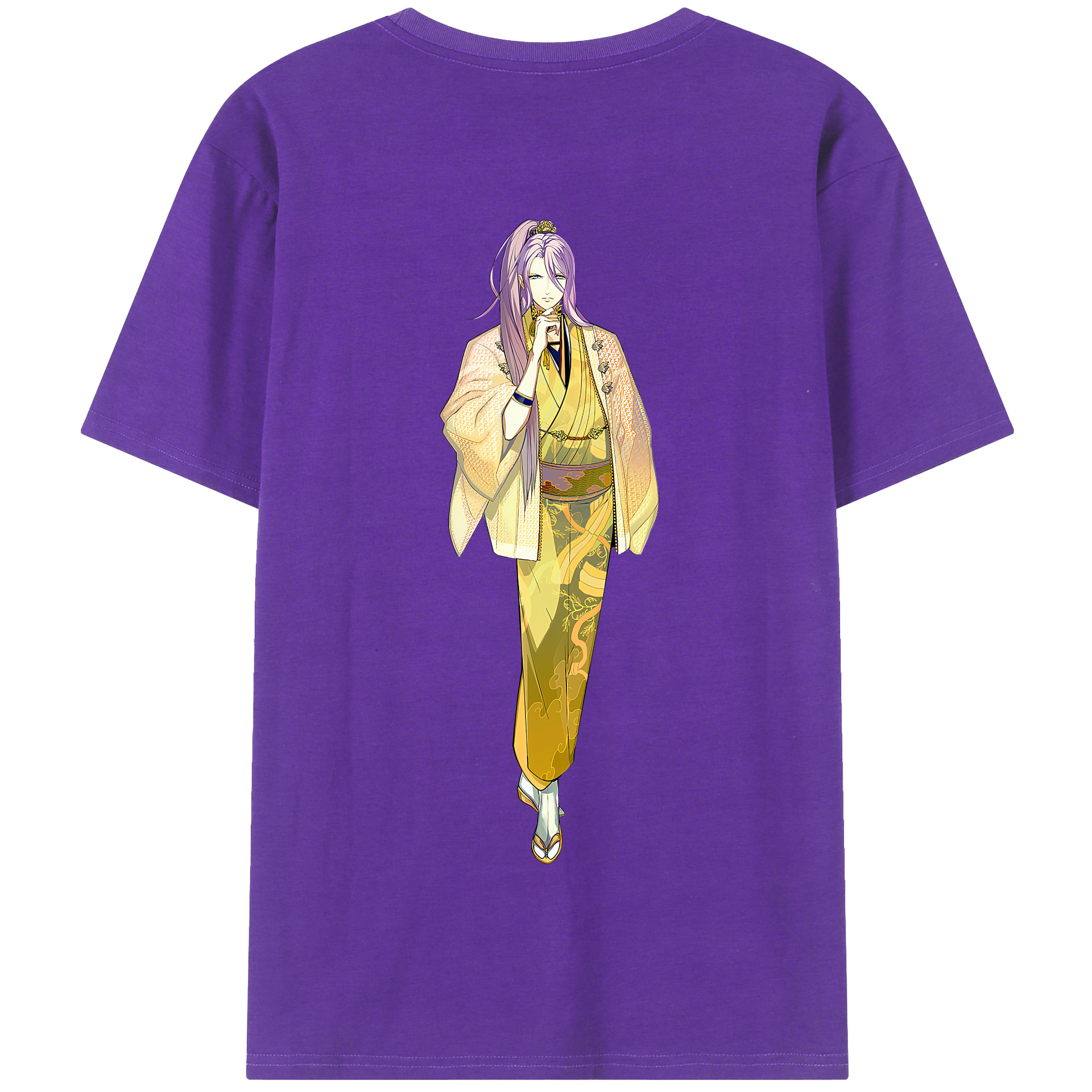 （画像用） 刀剣乱舞 Touken Ranbu 綿100％半袖Tシャツ（背面プリント）
