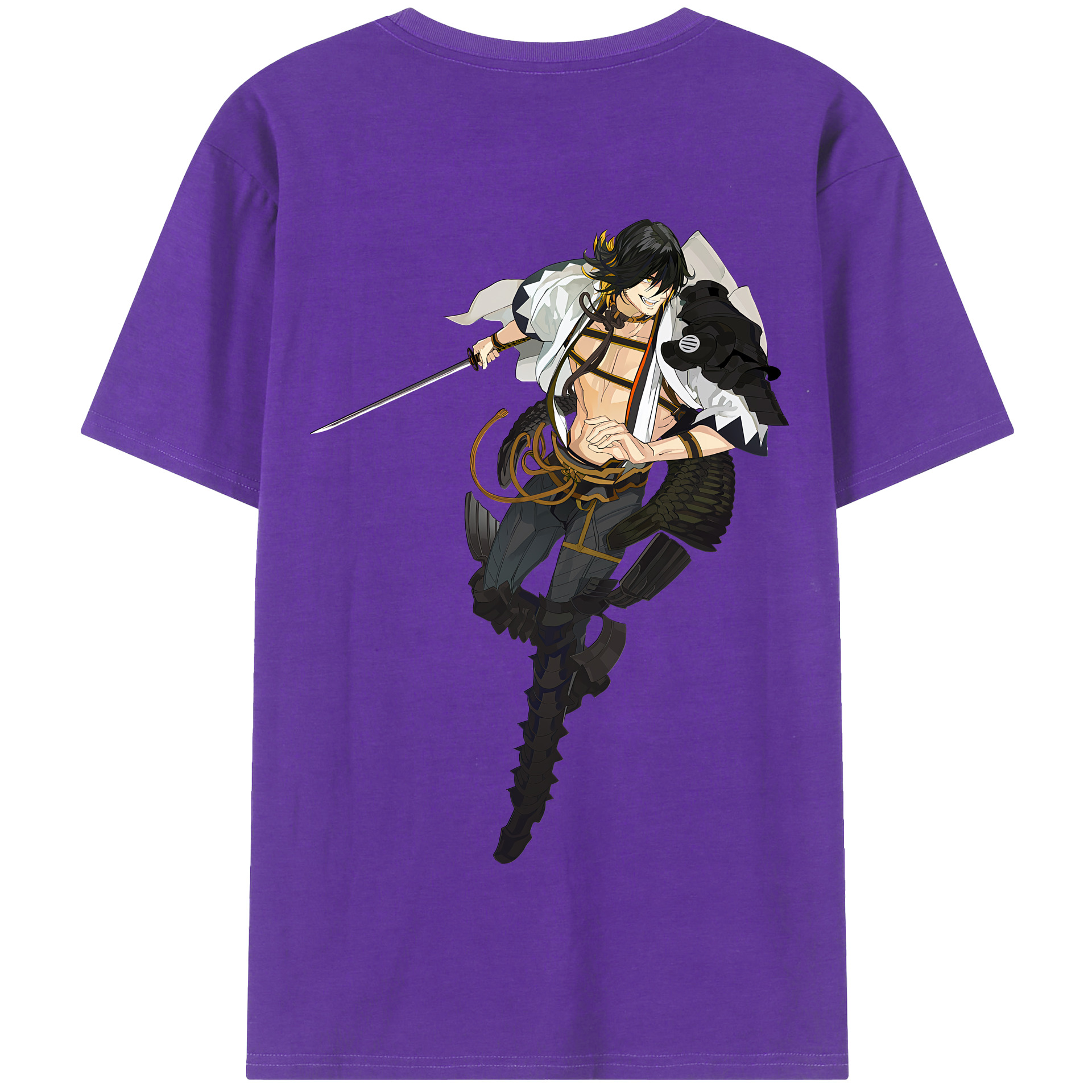 （画像用） 刀剣乱舞 Touken Ranbu 綿100％半袖Tシャツ（背面プリント）