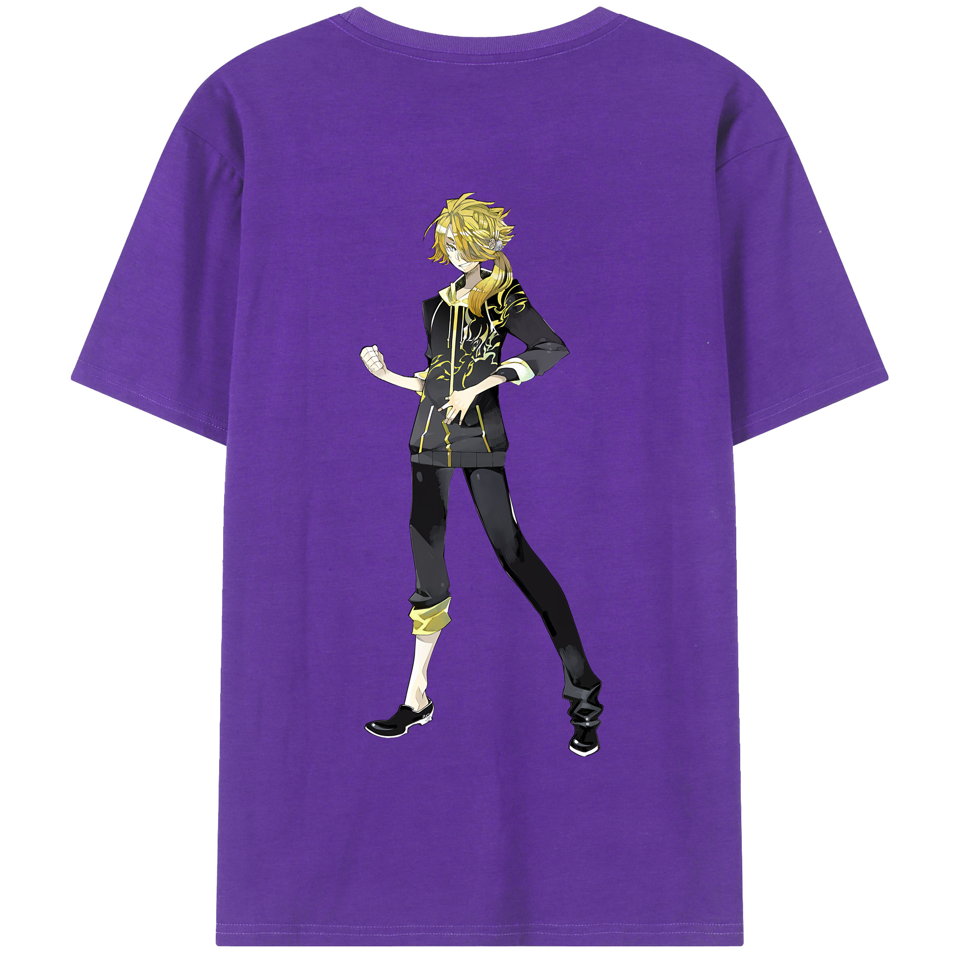 （画像用） 刀剣乱舞 Touken Ranbu 綿100％半袖Tシャツ（背面プリント）