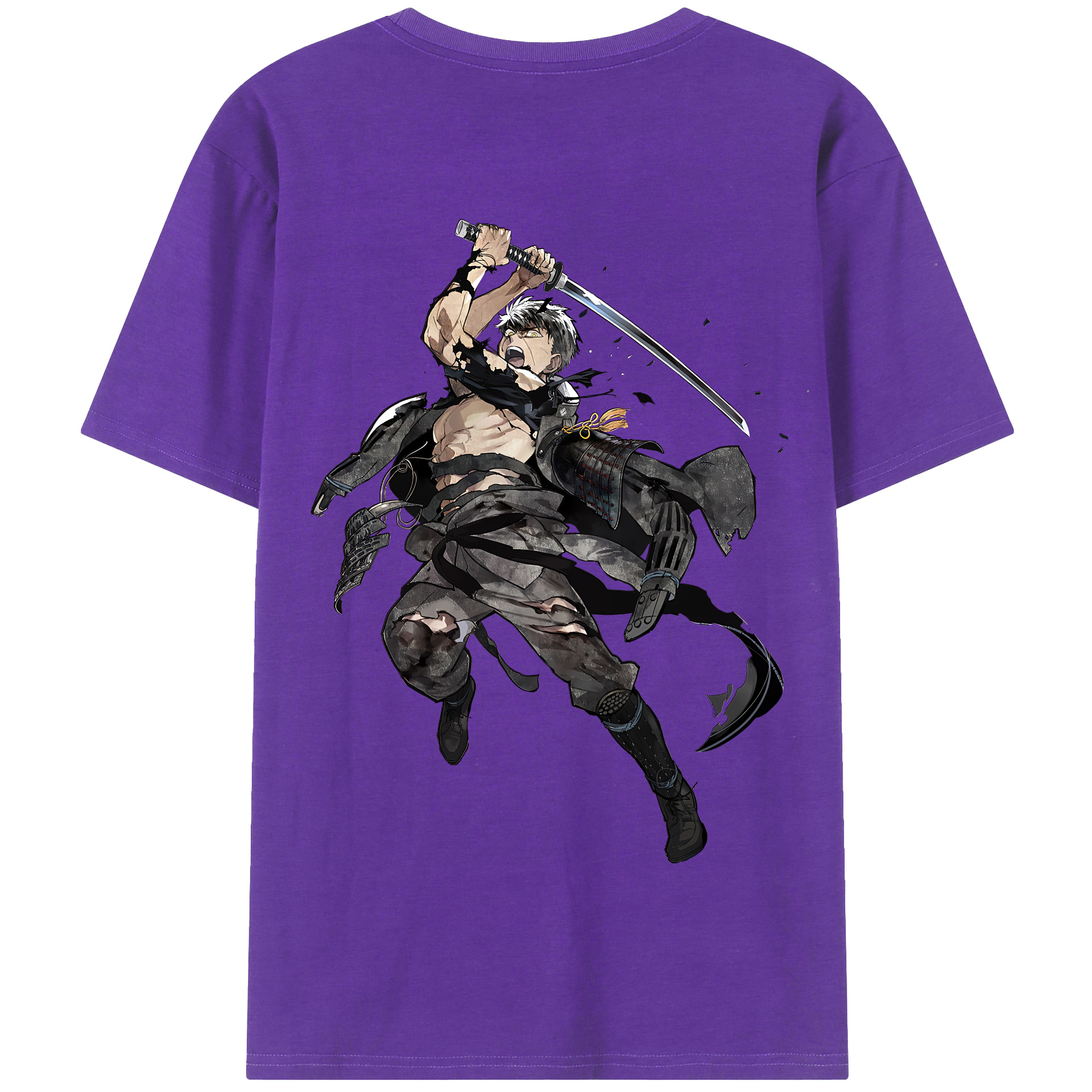 （画像用） 刀剣乱舞 Touken Ranbu 綿100％半袖Tシャツ（背面プリント）