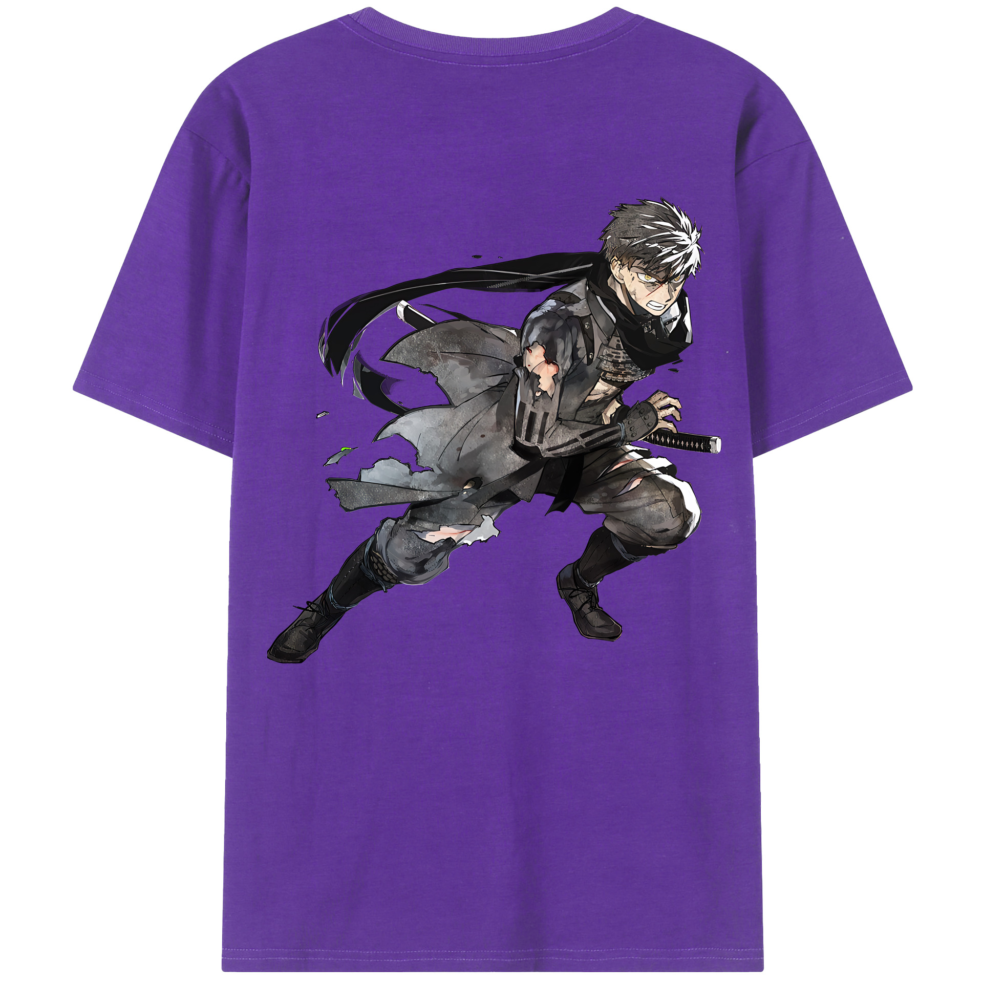 （画像用） 刀剣乱舞 Touken Ranbu 綿100％半袖Tシャツ（背面プリント）