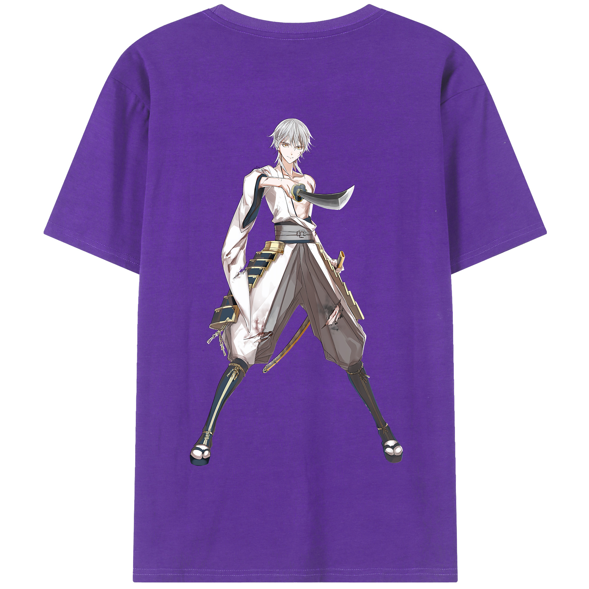 （画像用） 刀剣乱舞 Touken Ranbu 綿100％半袖Tシャツ（背面プリント）