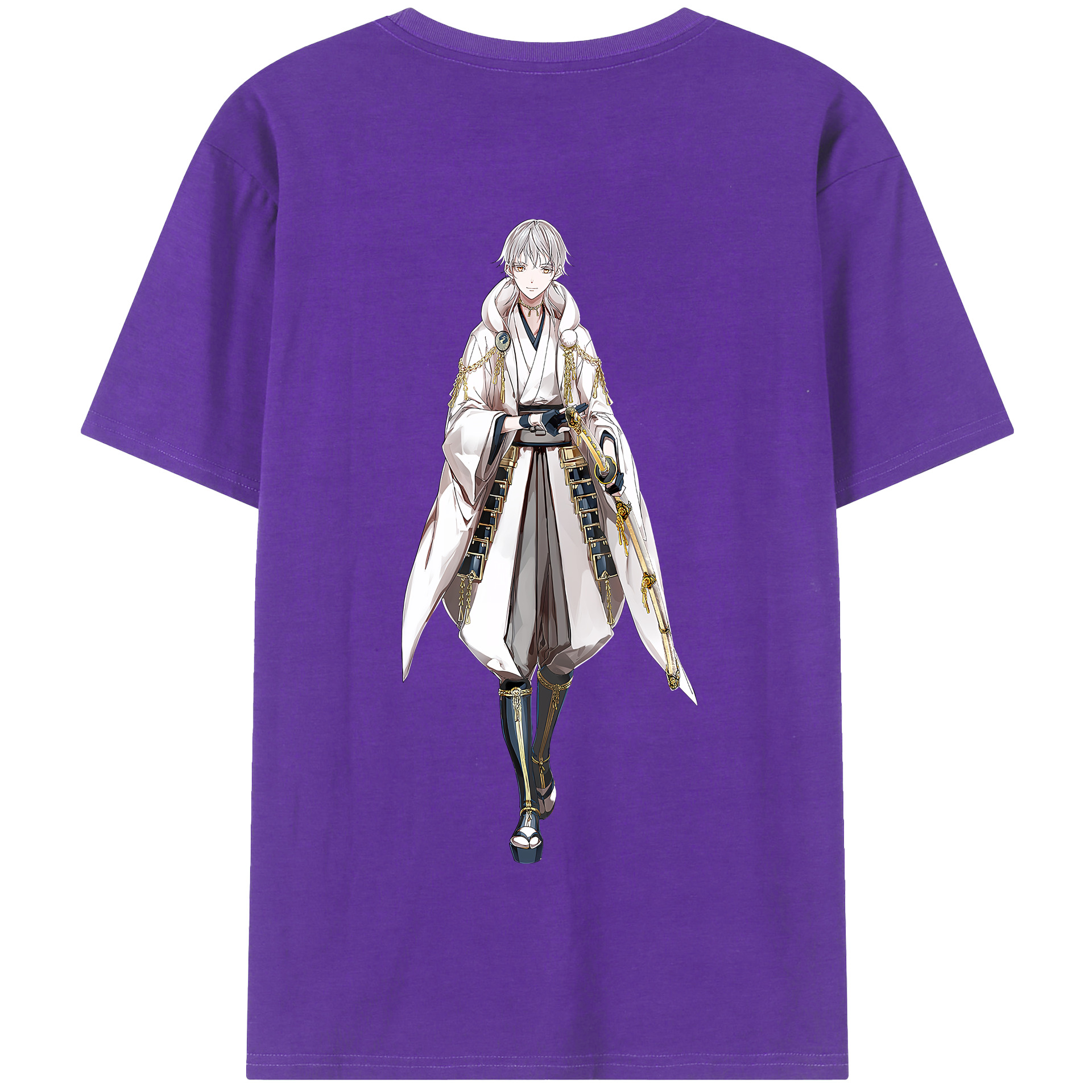 （画像用） 刀剣乱舞 Touken Ranbu 綿100％半袖Tシャツ（背面プリント）