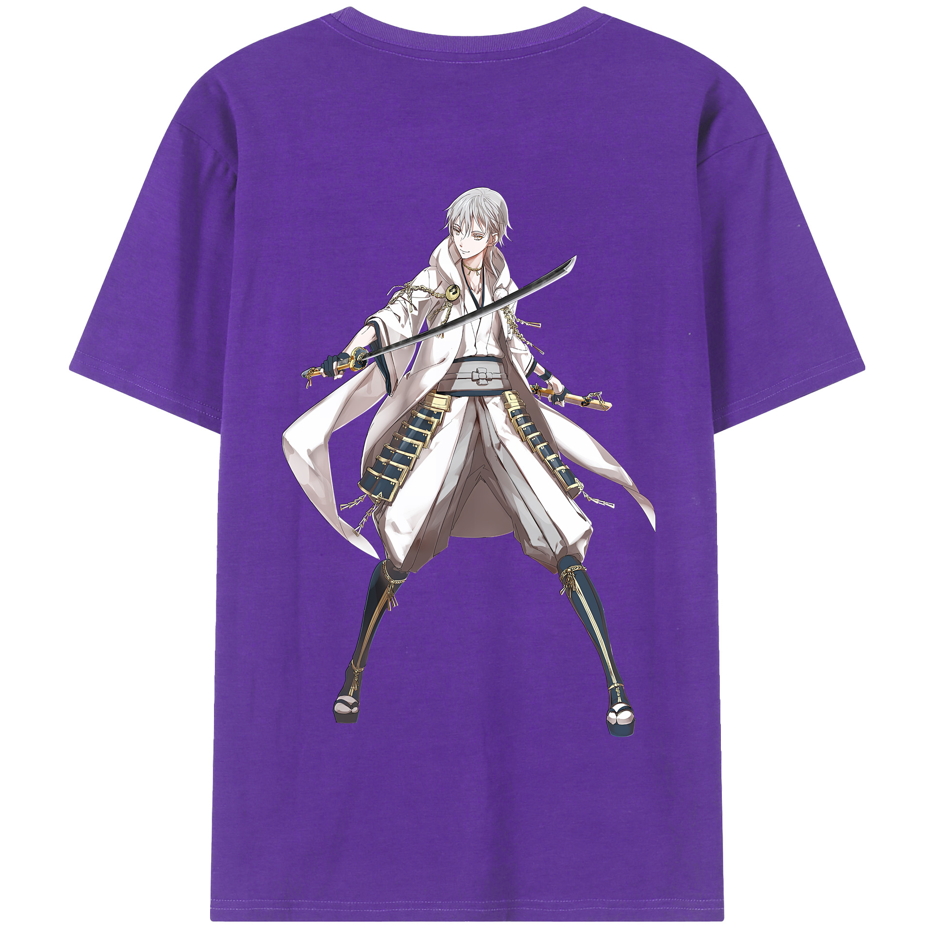 （画像用） 刀剣乱舞 Touken Ranbu 綿100％半袖Tシャツ（背面プリント）