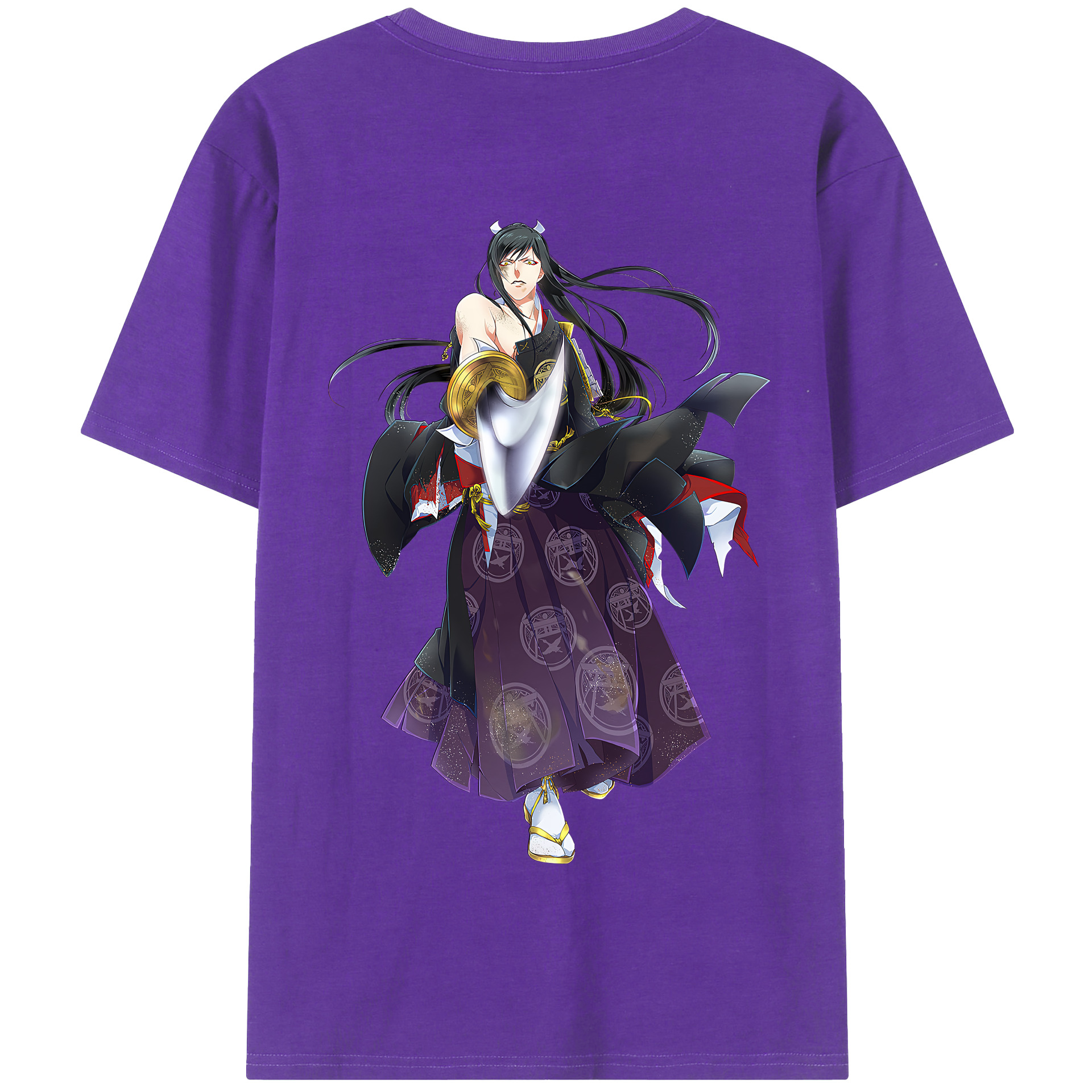 （画像用） 刀剣乱舞 Touken Ranbu 綿100％半袖Tシャツ（背面プリント）