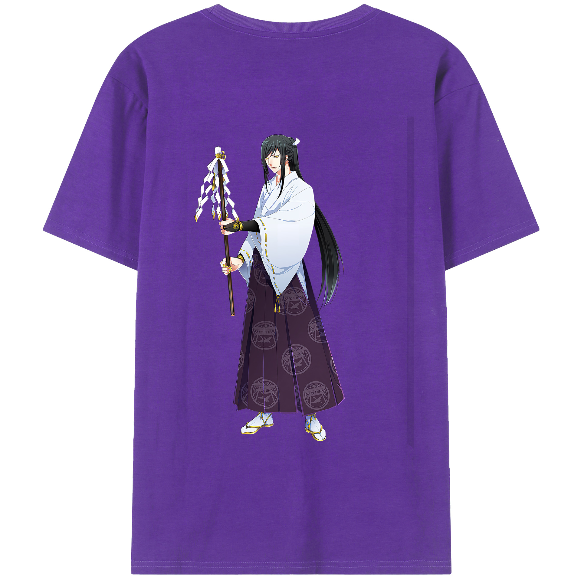 （画像用） 刀剣乱舞 Touken Ranbu 綿100％半袖Tシャツ（背面プリント）