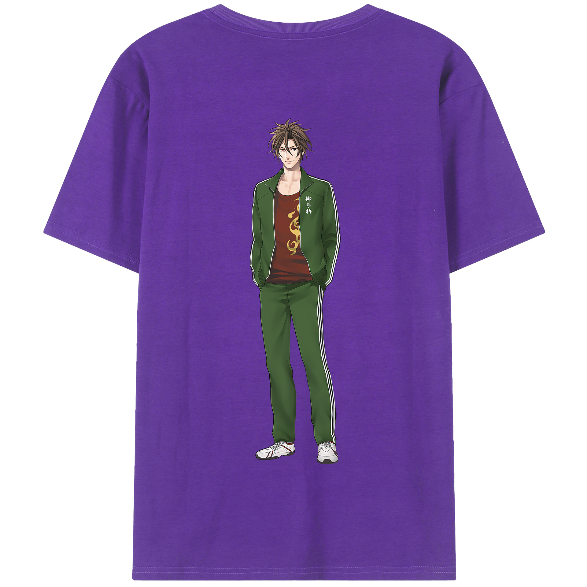 （画像用） 刀剣乱舞 Touken Ranbu 綿100％半袖Tシャツ（背面プリント）