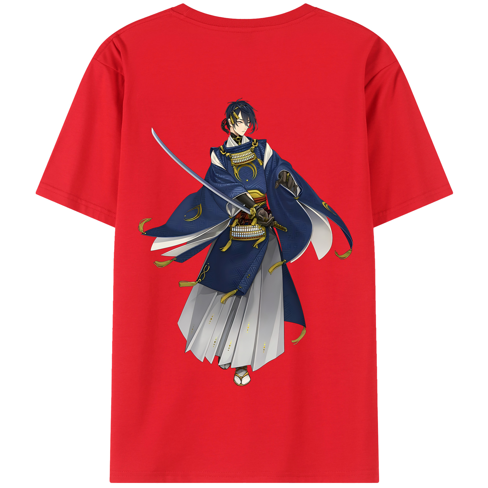 （画像用） 刀剣乱舞 Touken Ranbu 綿100％半袖Tシャツ（背面プリント）