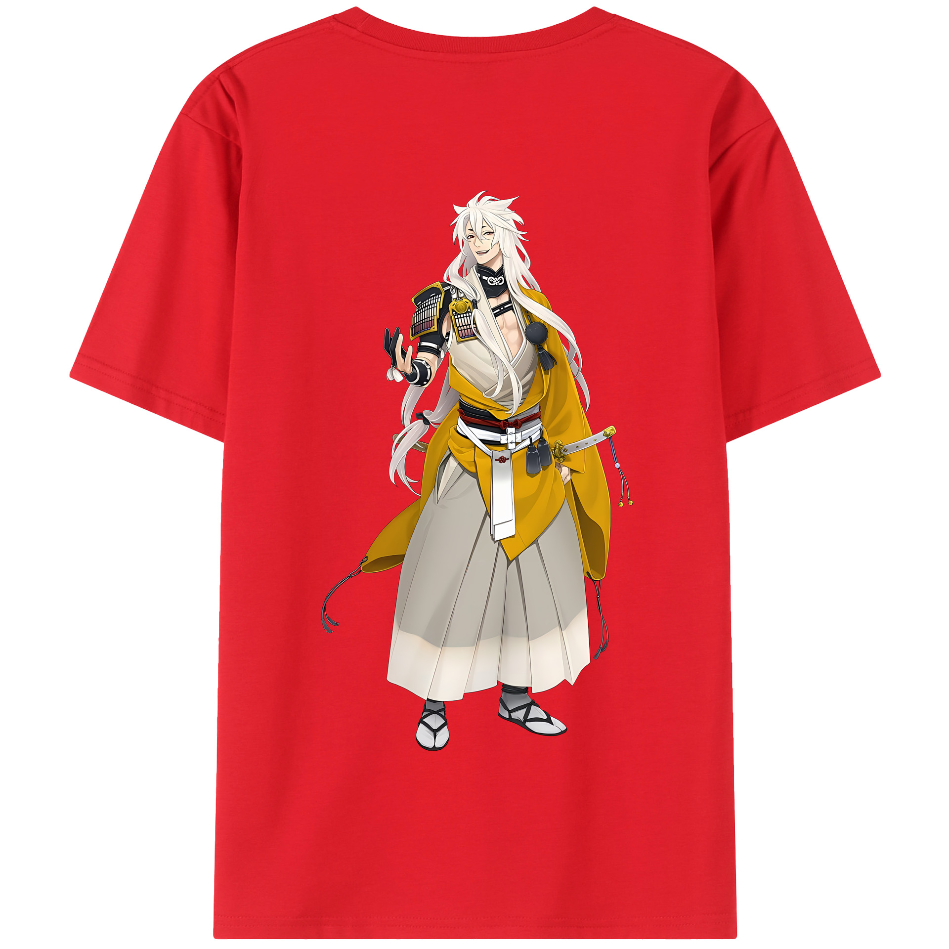 （画像用） 刀剣乱舞 Touken Ranbu 綿100％半袖Tシャツ（背面プリント）
