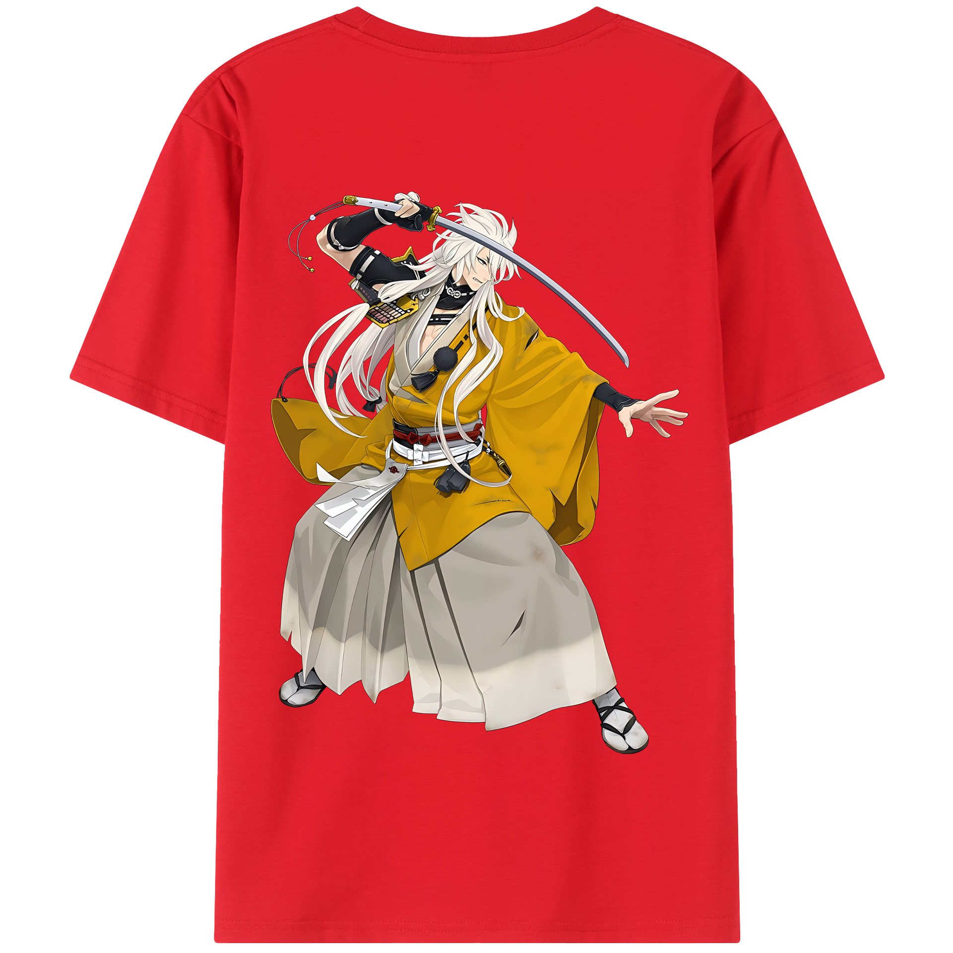 （画像用） 刀剣乱舞 Touken Ranbu 綿100％半袖Tシャツ（背面プリント）