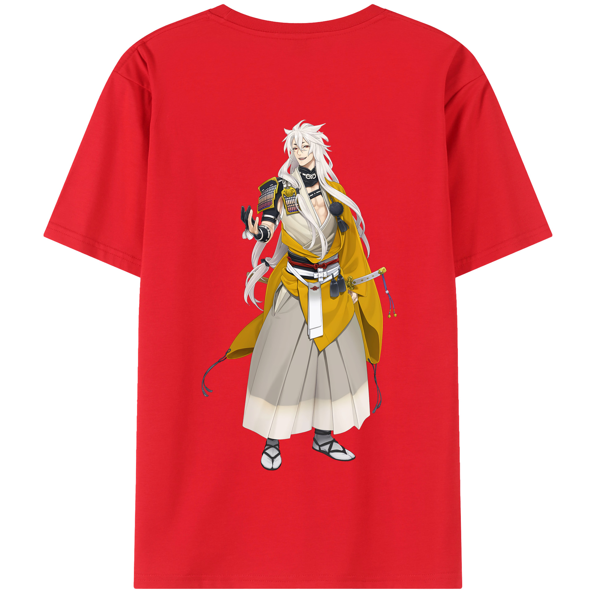 （画像用） 刀剣乱舞 Touken Ranbu 綿100％半袖Tシャツ（背面プリント）