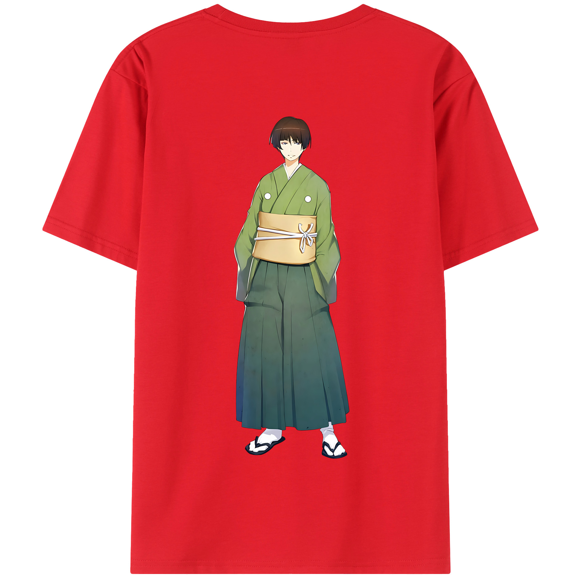 （画像用） 刀剣乱舞 Touken Ranbu 綿100％半袖Tシャツ（背面プリント）