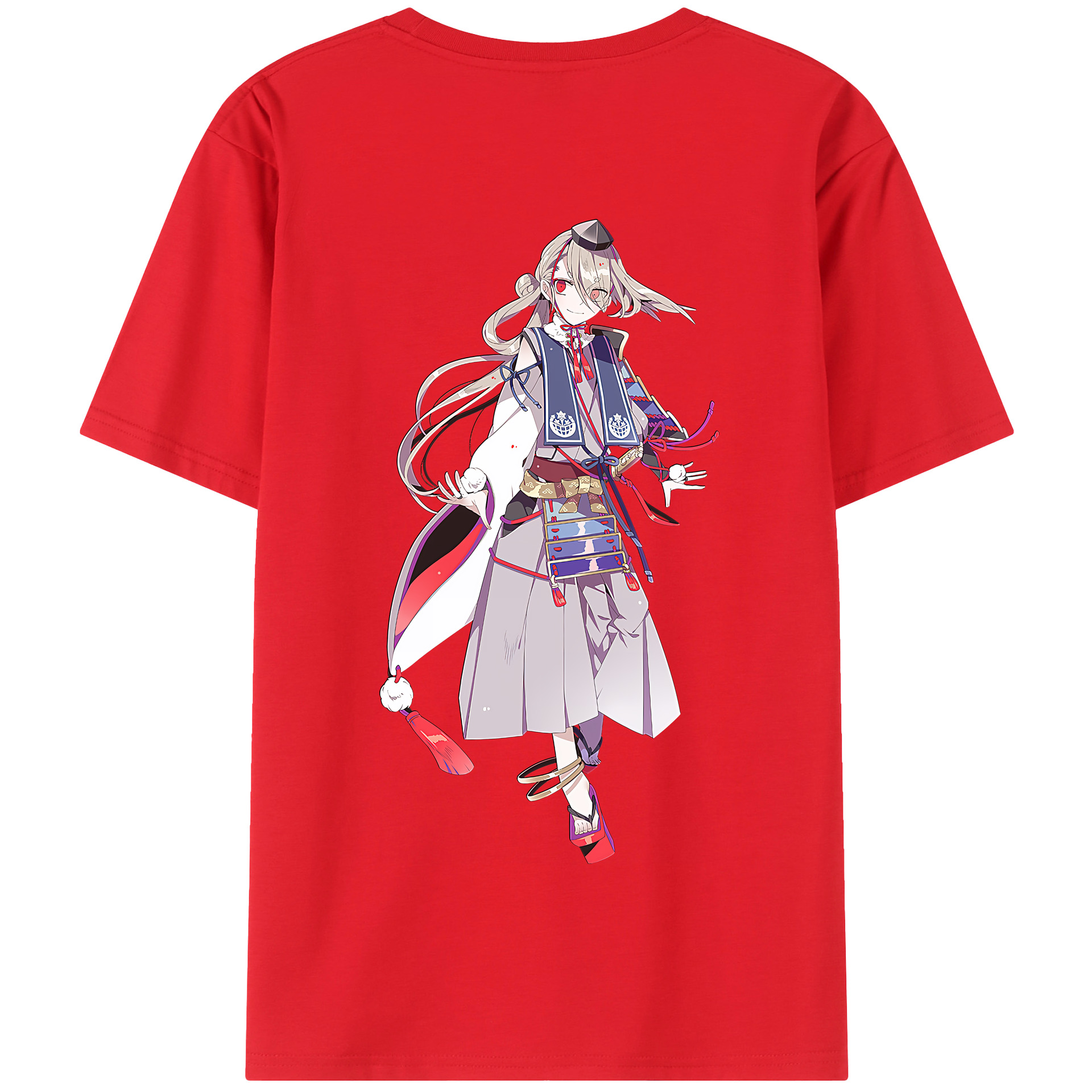 （画像用） 刀剣乱舞 Touken Ranbu 綿100％半袖Tシャツ（背面プリント）