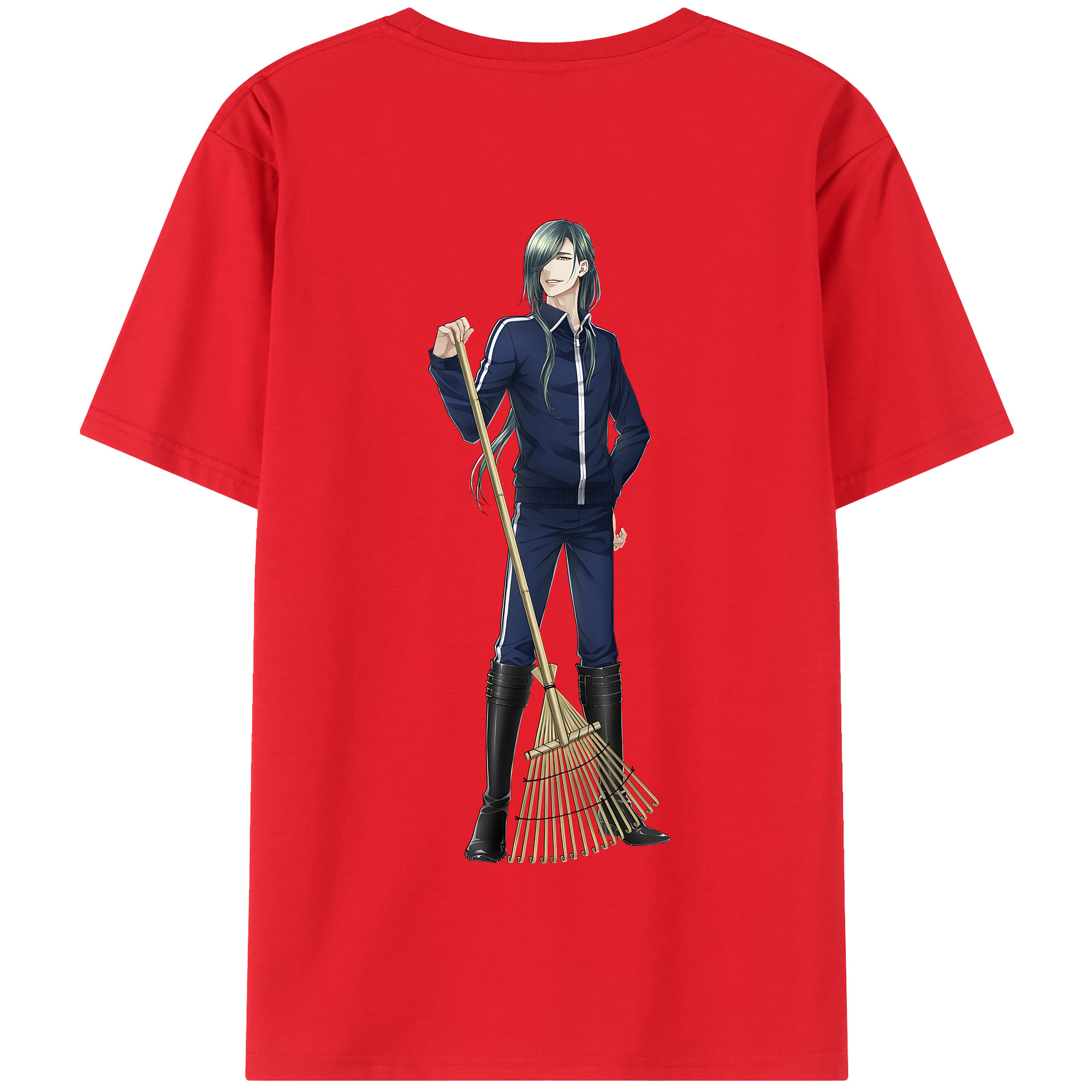 （画像用） 刀剣乱舞 Touken Ranbu 綿100％半袖Tシャツ（背面プリント）