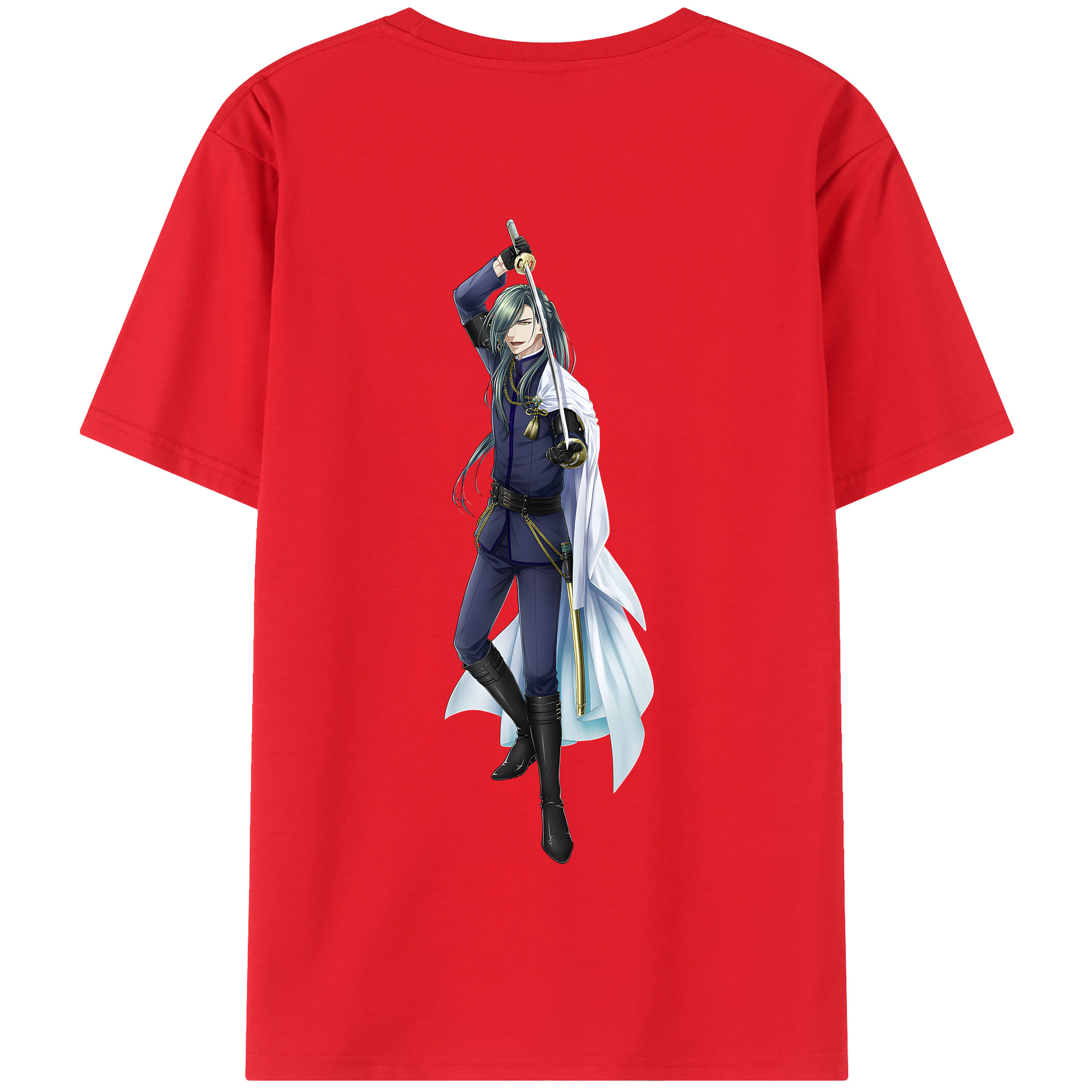 （画像用） 刀剣乱舞 Touken Ranbu 綿100％半袖Tシャツ（背面プリント）